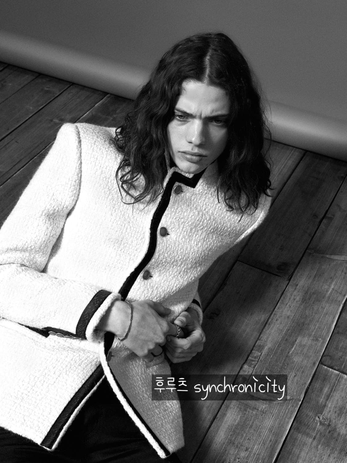 생로랑 모헤어 나폴레옹 오피서 자켓 48 상품이미지1