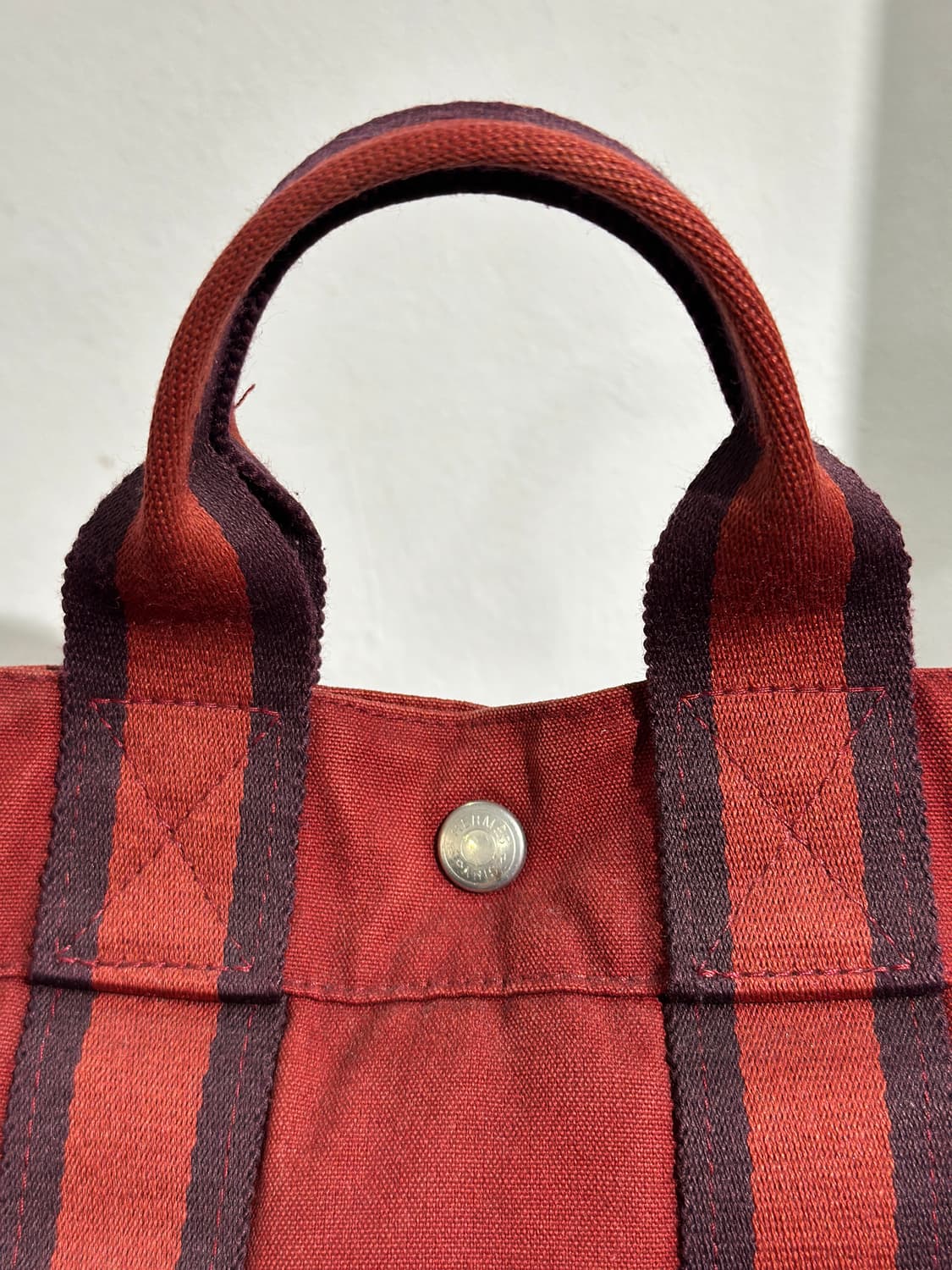 Old HERMES Furuto Tote Red  상품이미지2