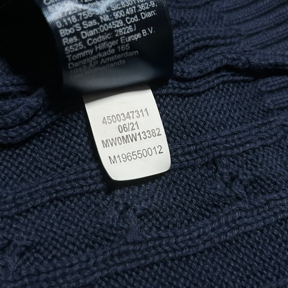 [S] Tommy 타미힐피거 우먼즈 케이블 라운드 니트 상품이미지6