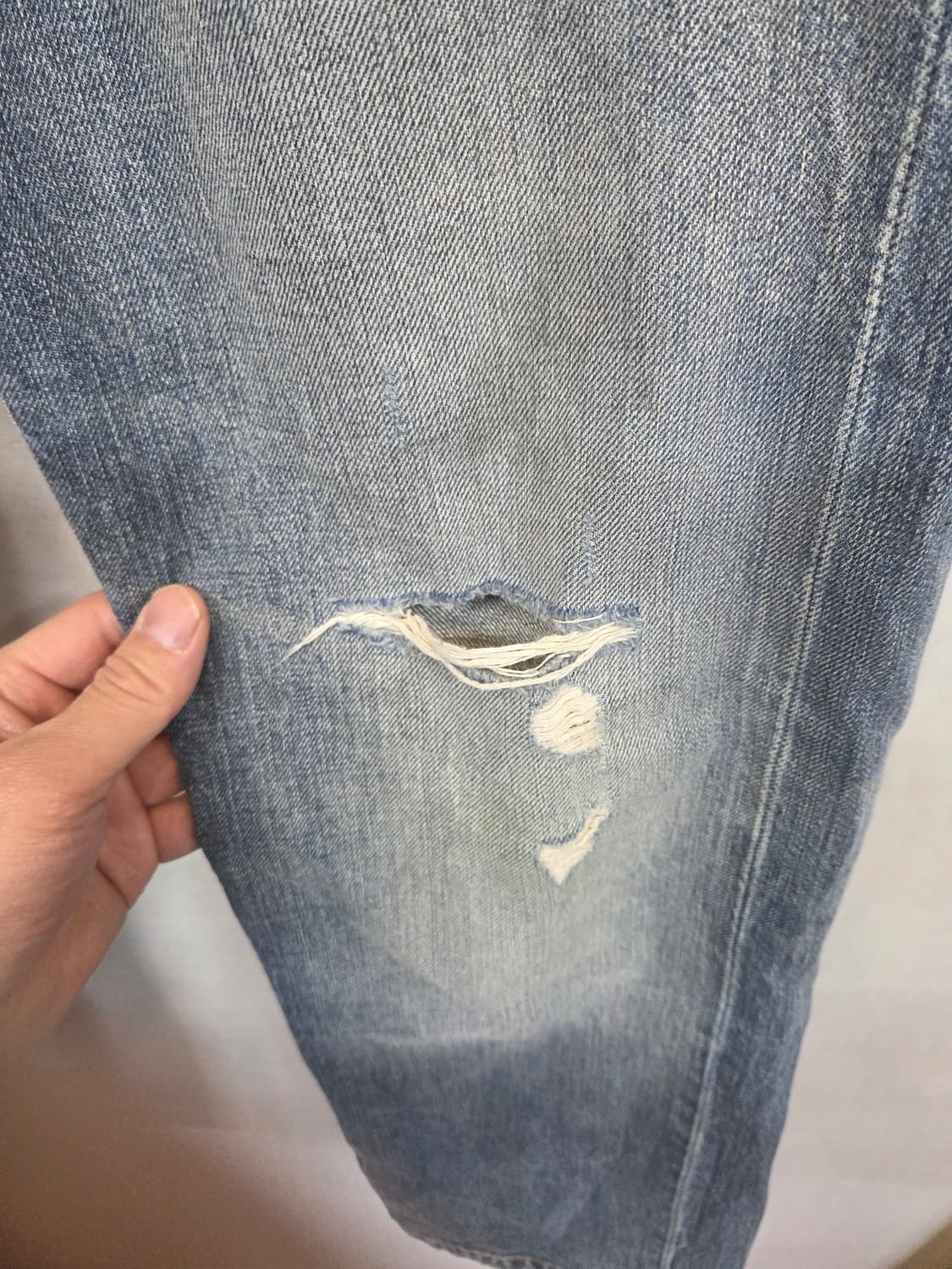 리바이스 빈티지 501 스트레이트 데미지 데님팬츠 30 상품이미지8