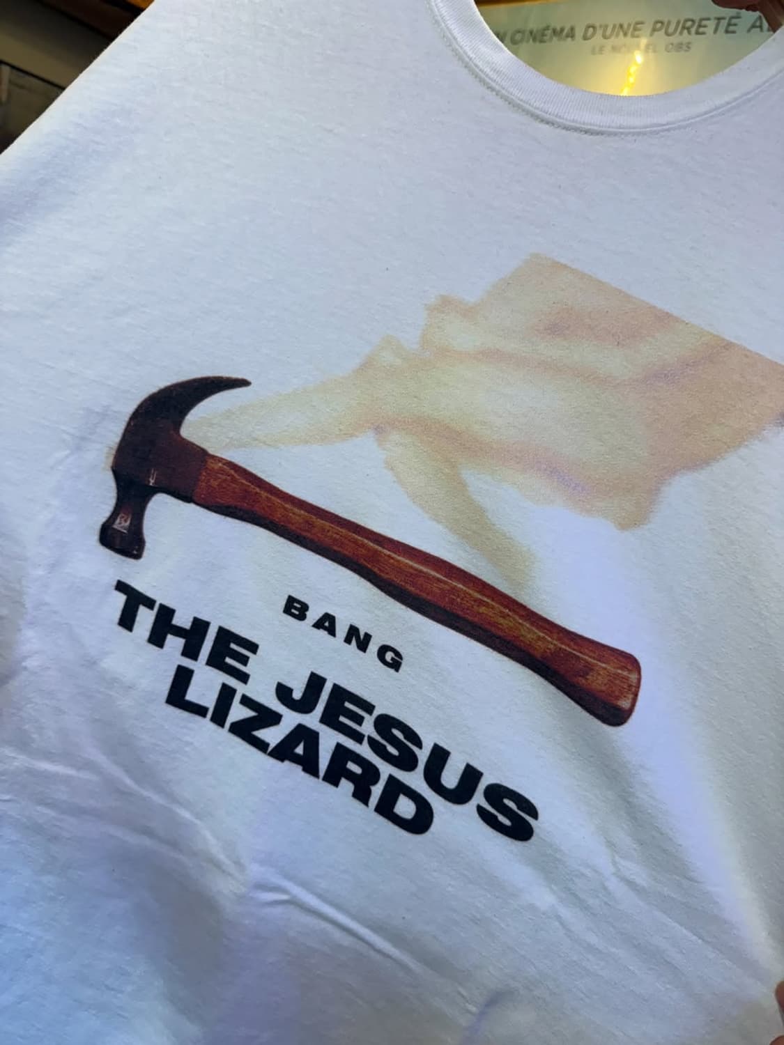 🔨 THE JESUS LIZARD 빈티지 “BANG” 티셔츠 상품이미지2