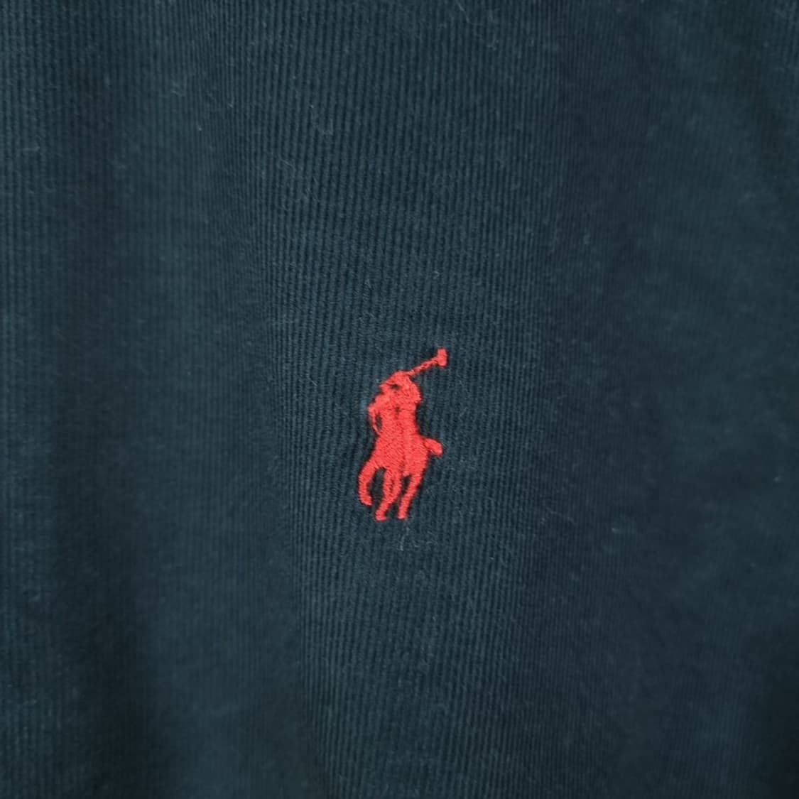 [폴로 랄프로렌] 포니 로고 자수 코듀로이 골덴 셔츠 네이비 M19105 상품이미지6