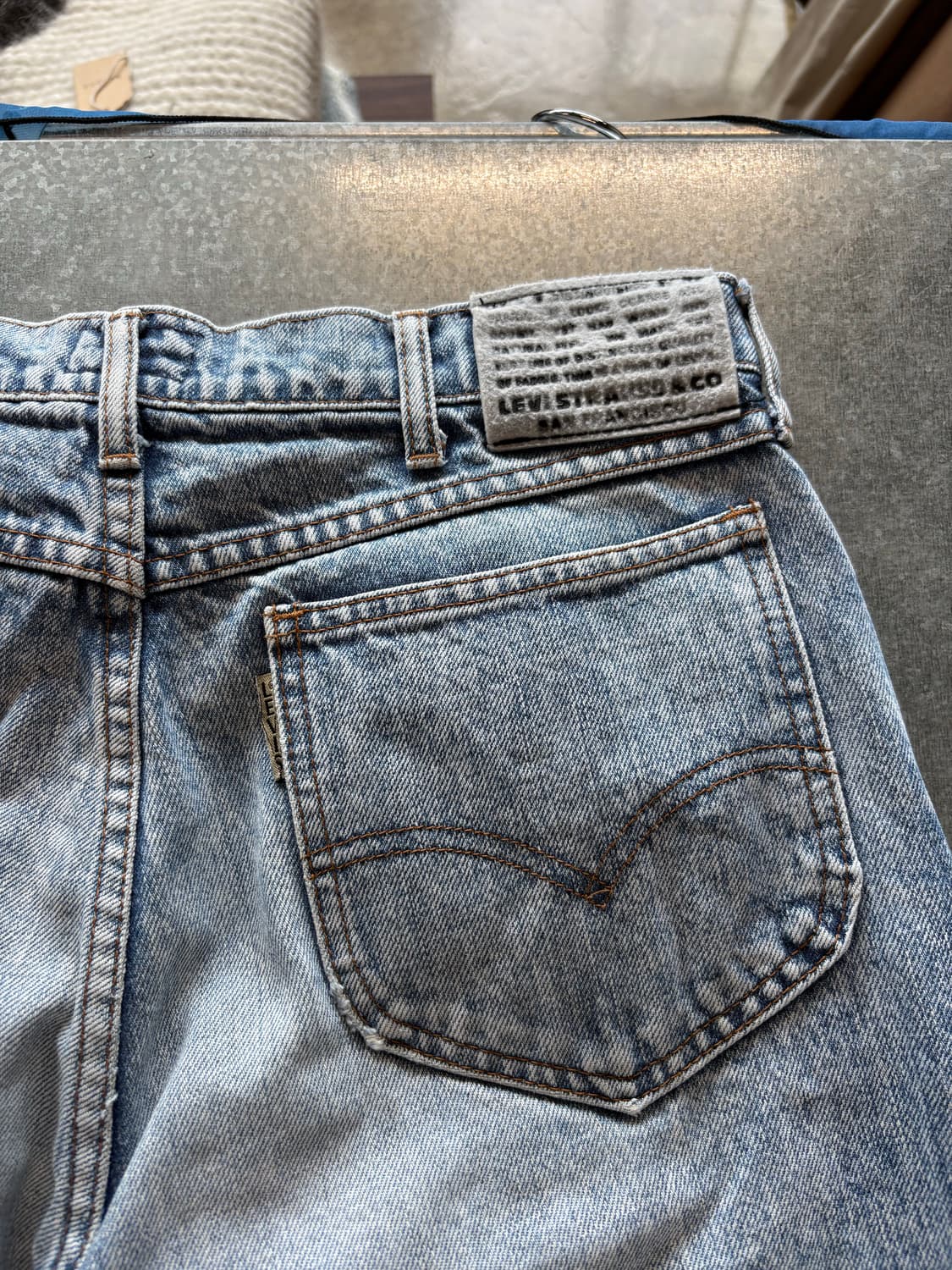 80s Levis silver tab denim 상품이미지8