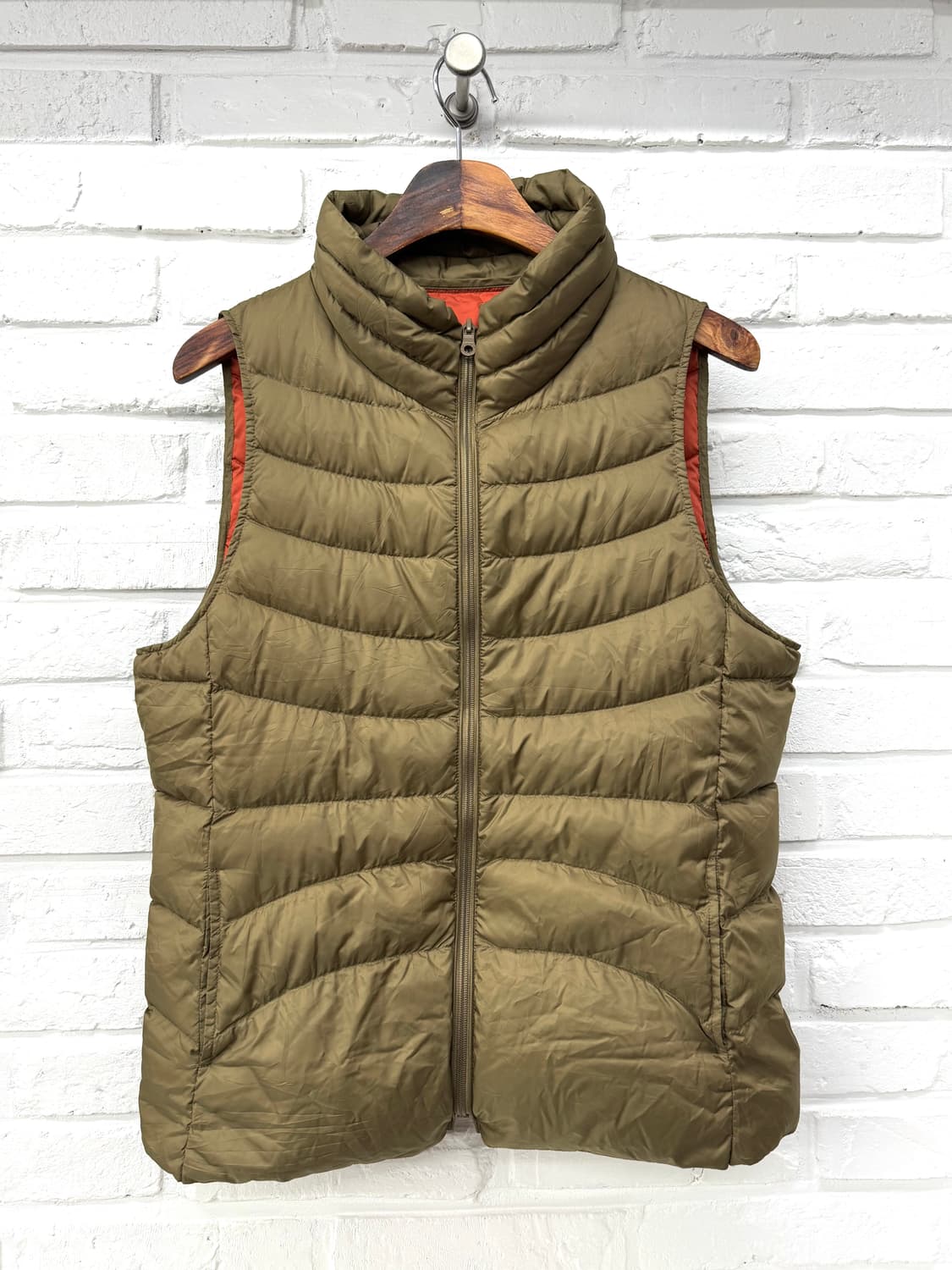 Golden bear 브라운 패딩베스트  상품이미지1