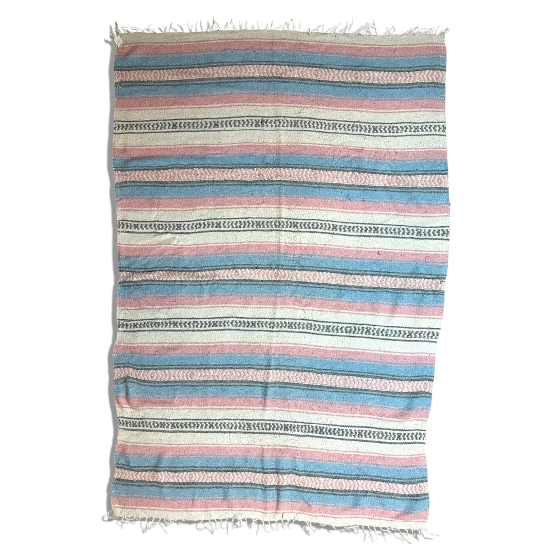 90s Mexican Serape Blanket 상품이미지2