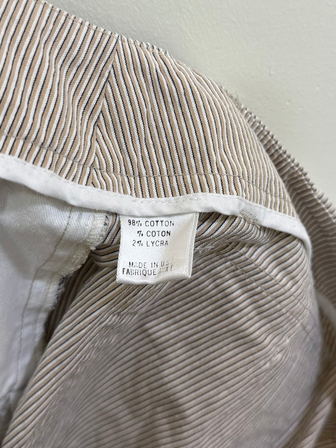 띠어리 스트라이프 부츠컷 팬츠 정품 상품이미지4