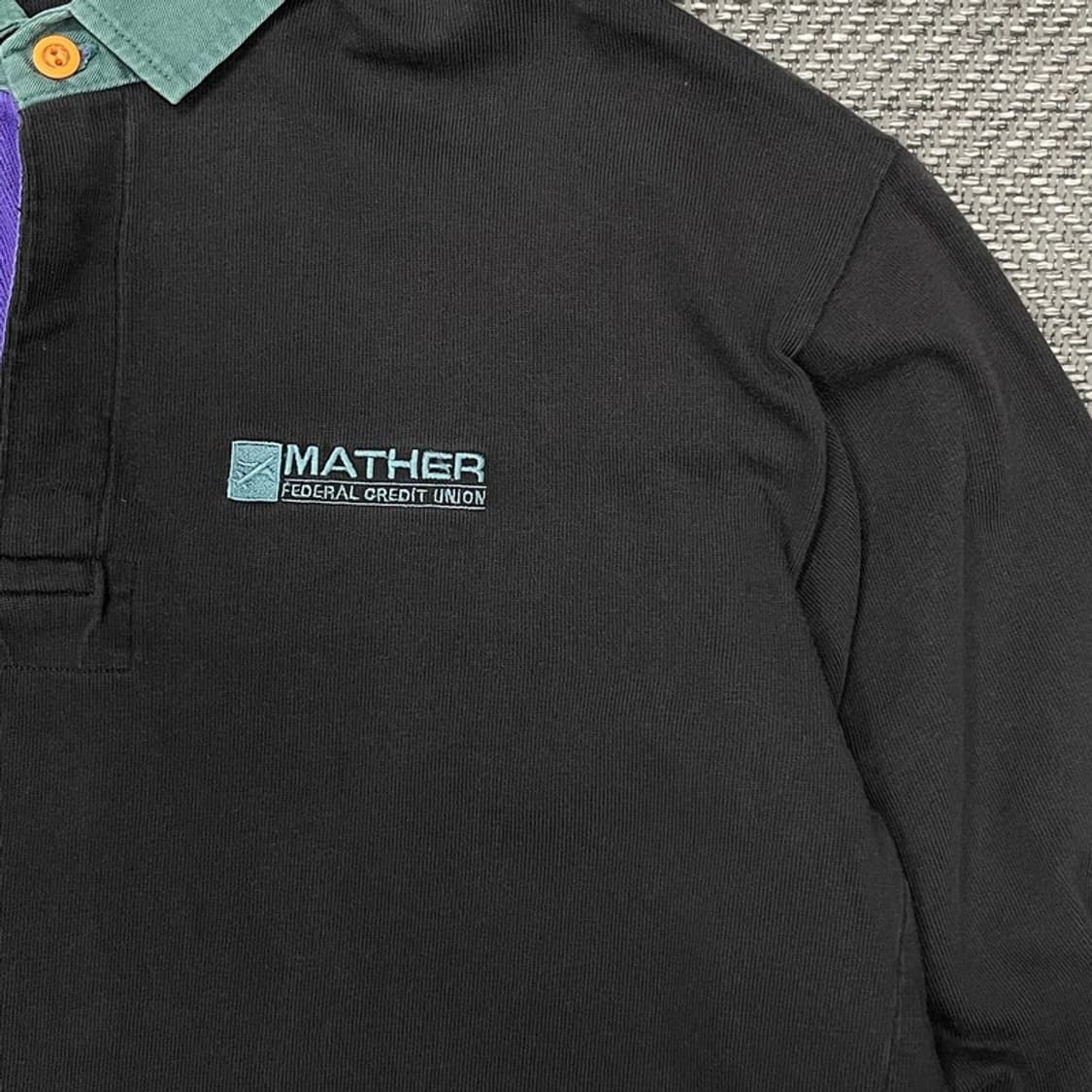 MADE IN USA 자수 럭비티 v0342 상품이미지4