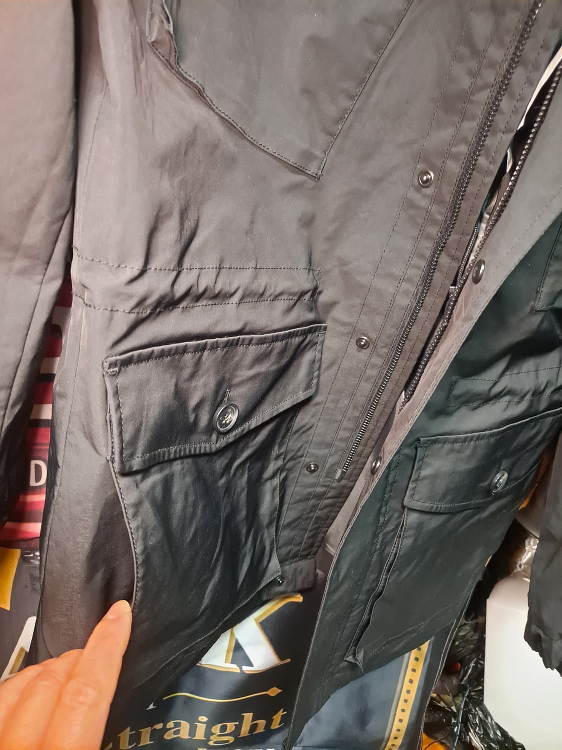 (닥스)Notig 24f/w 사파리점퍼 상품이미지2