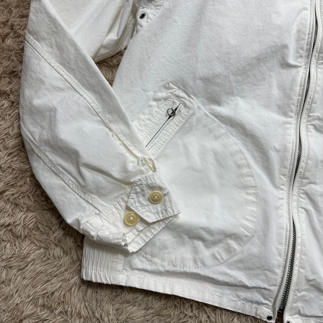 폴로 랄프로렌 화이트 블루종 바라쿠타 자켓 상품이미지3