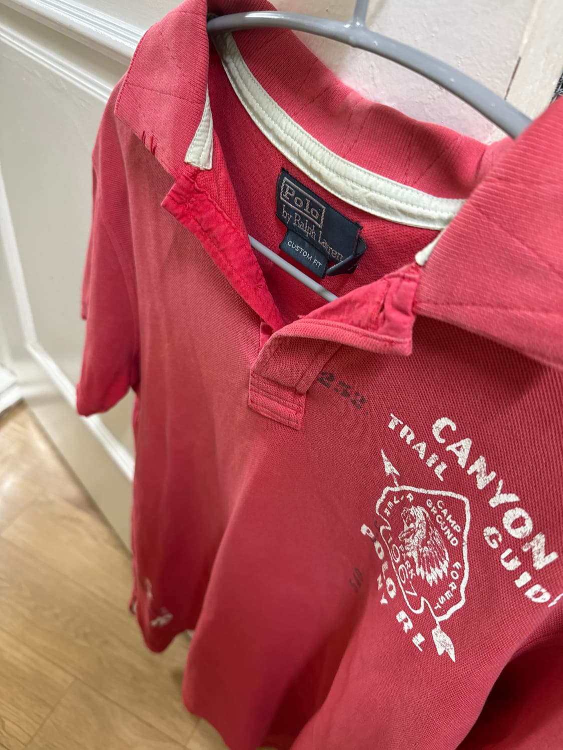 빈티지 폴로 카라 티셔츠 M사이즈 상품이미지3
