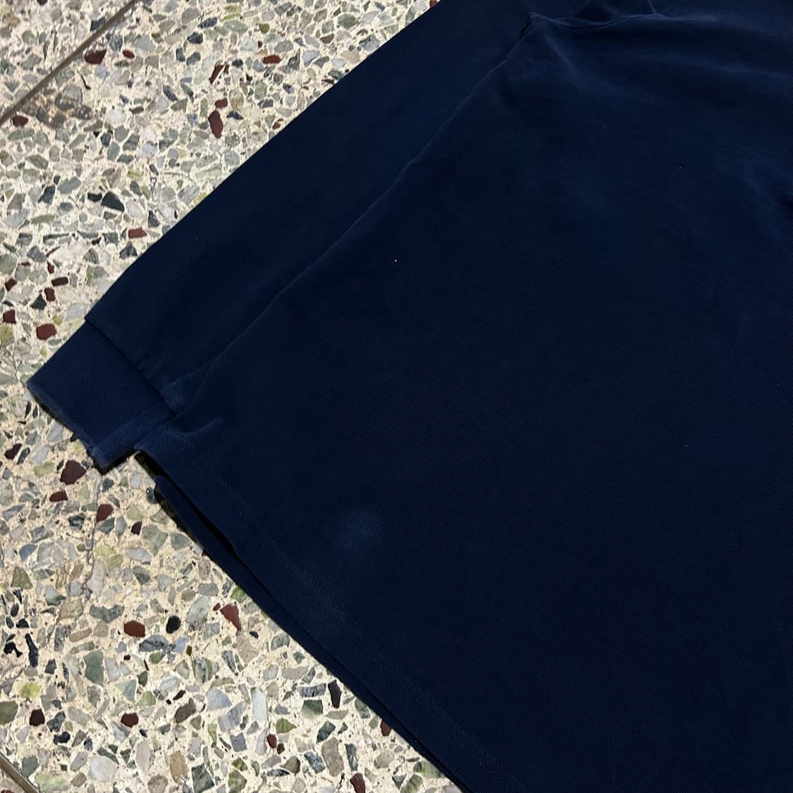 라코스테(Lacoste) 네이비 긴팔 카라티 상품이미지3