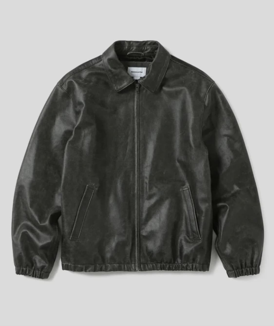 Thisisneverthat 21fw 리얼 레더 해링턴 자켓 상품이미지2