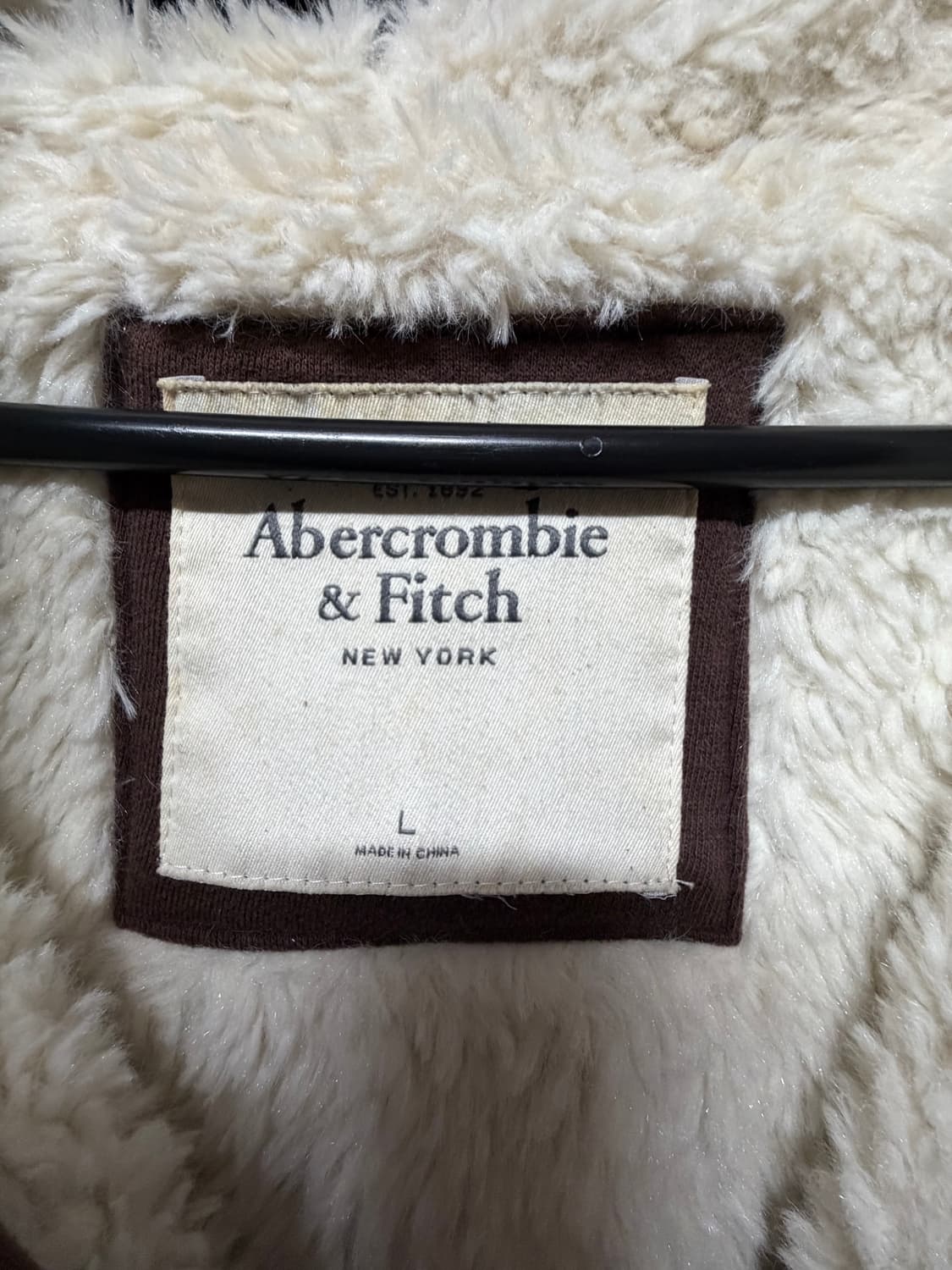 아베크롬비 양털 울프죠 후드집업 상품이미지4