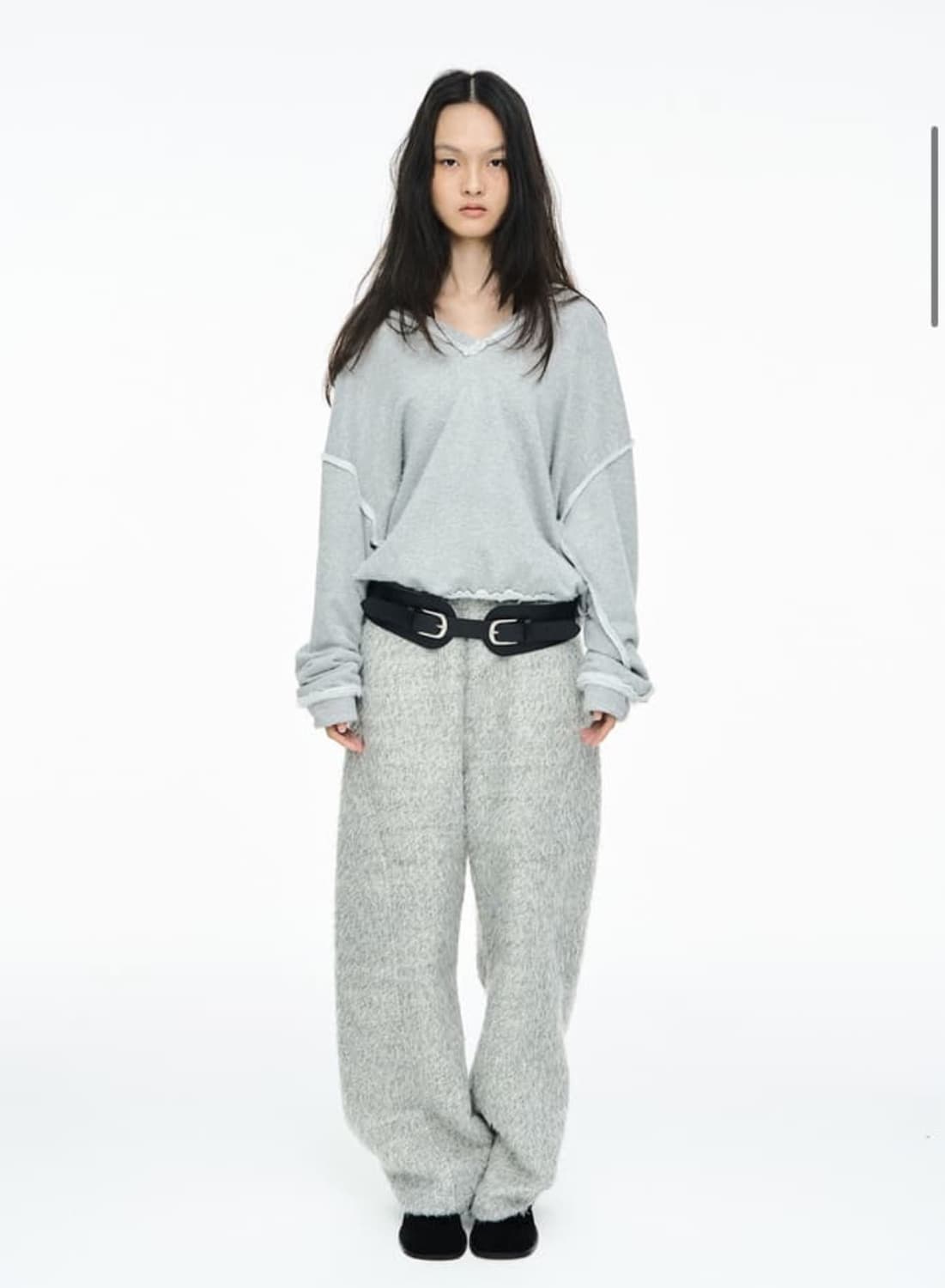 CERRIC BUCKLE CURVE BELT 상품이미지2