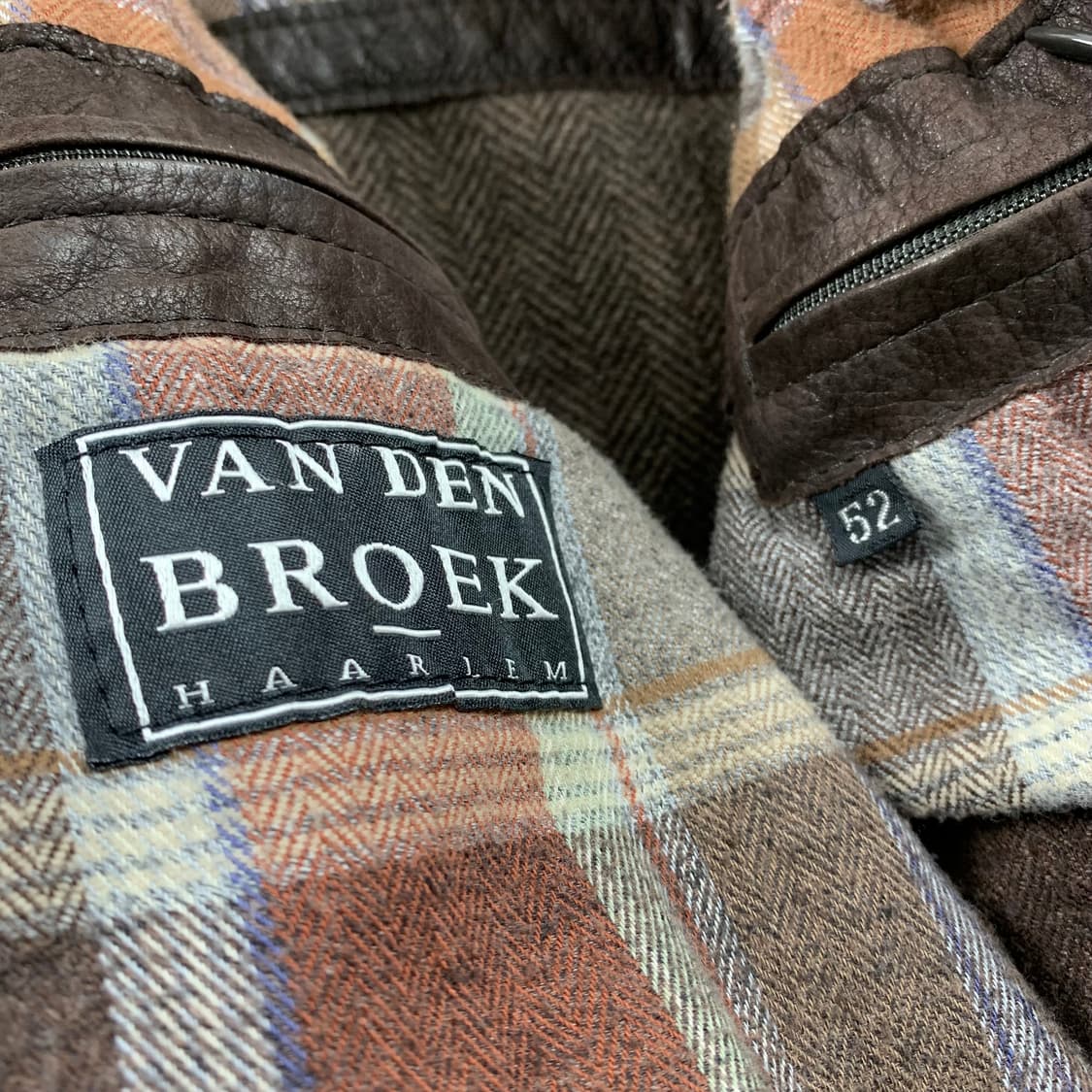 REIHER 독일제 빈티지 브라운 레더 봄버 자켓  상품이미지10