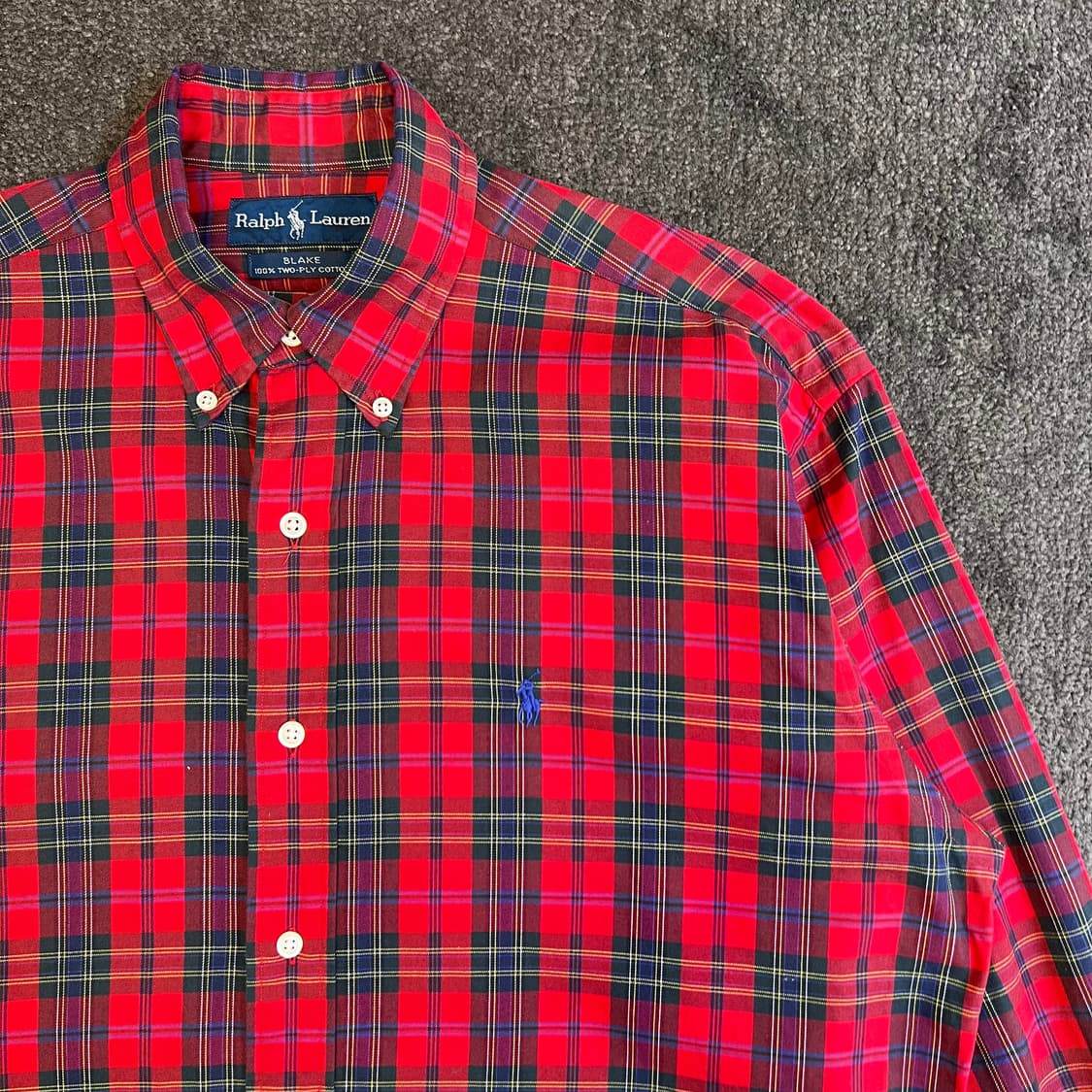 랄프로렌 체크 셔츠 상품이미지2