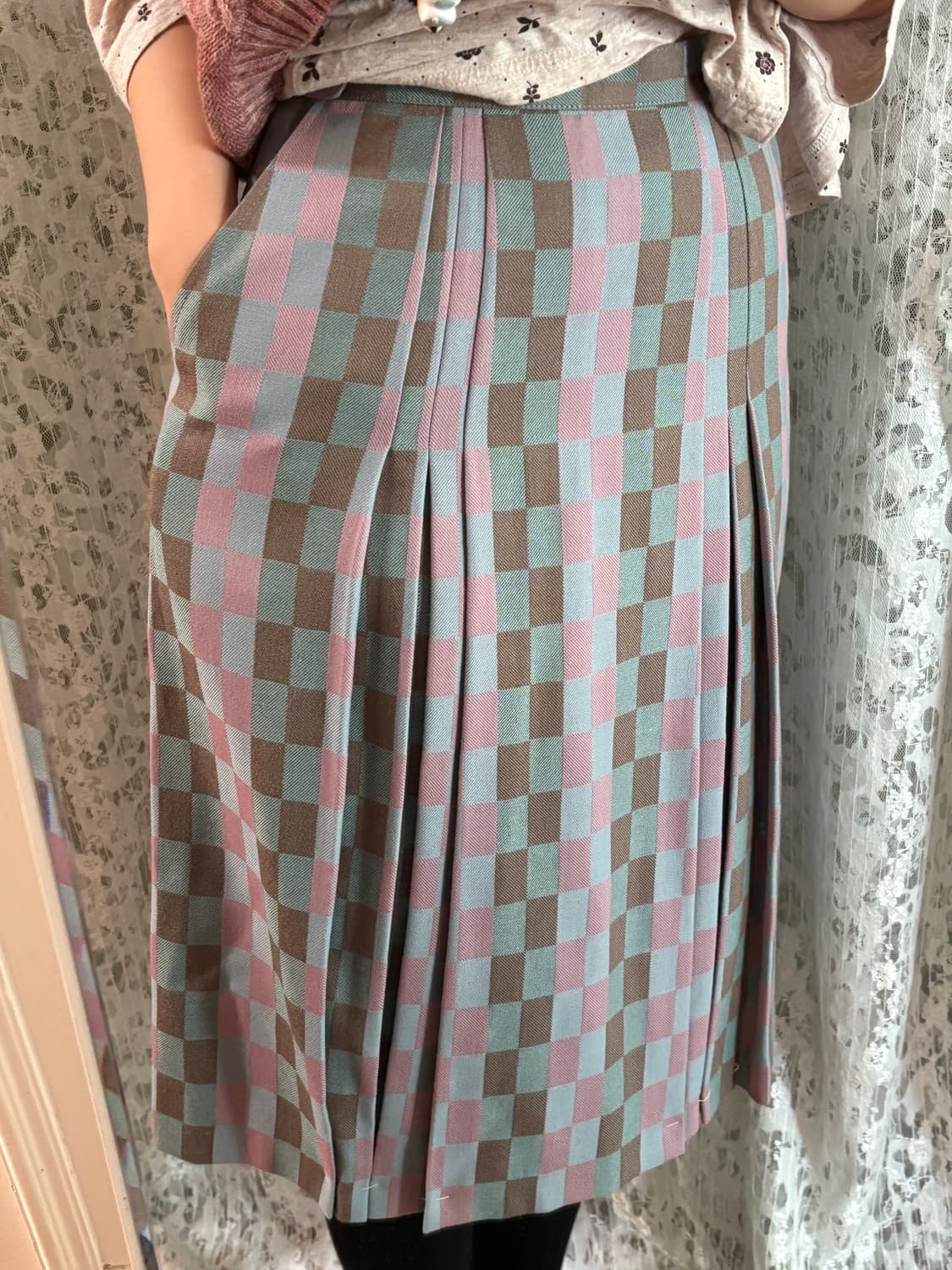 Strawberry mint choco skirt 상품이미지3