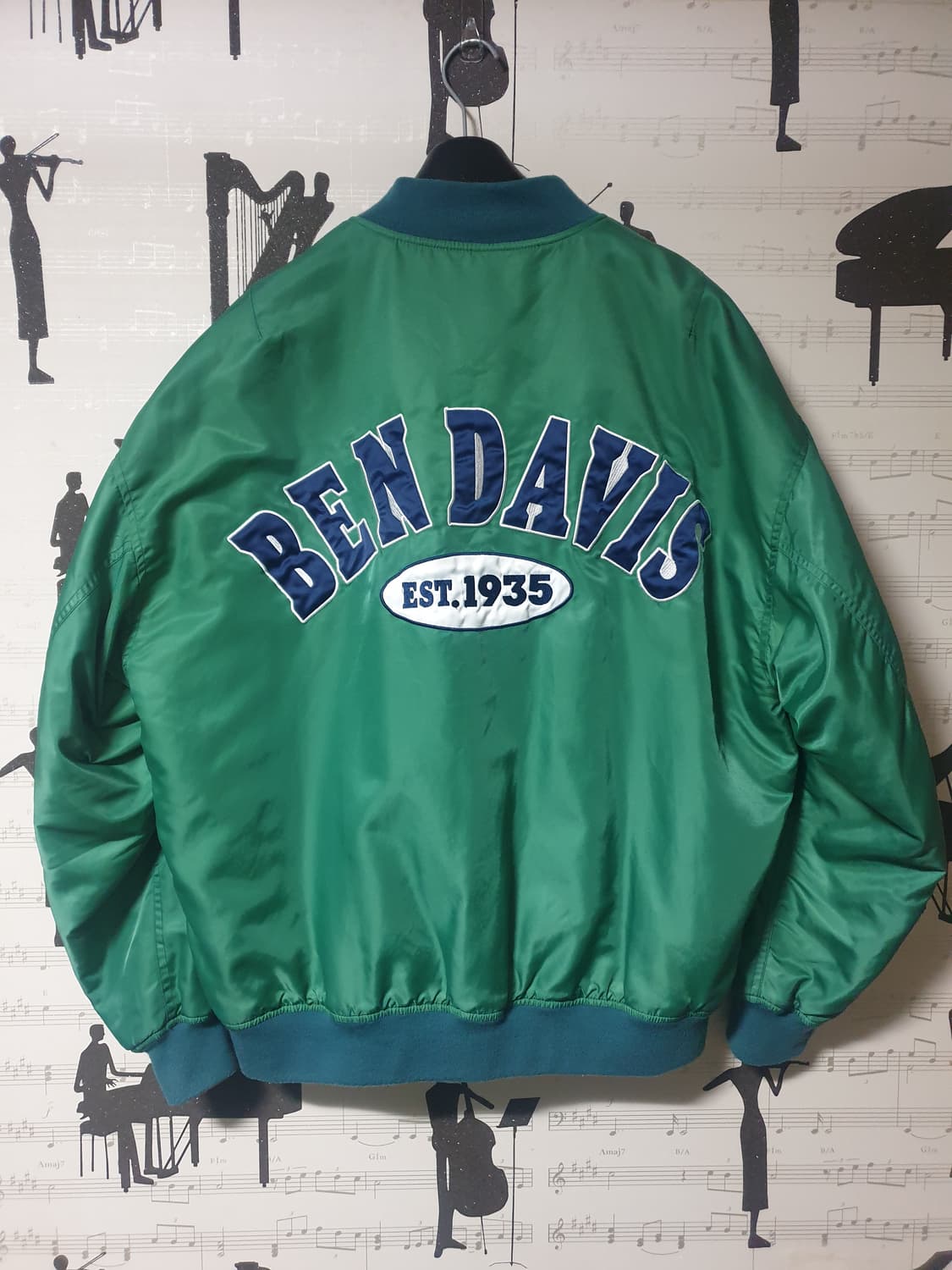 벤 데이비스 나일론 바시티 재팬라인 자켓 L사이즈 상품이미지2