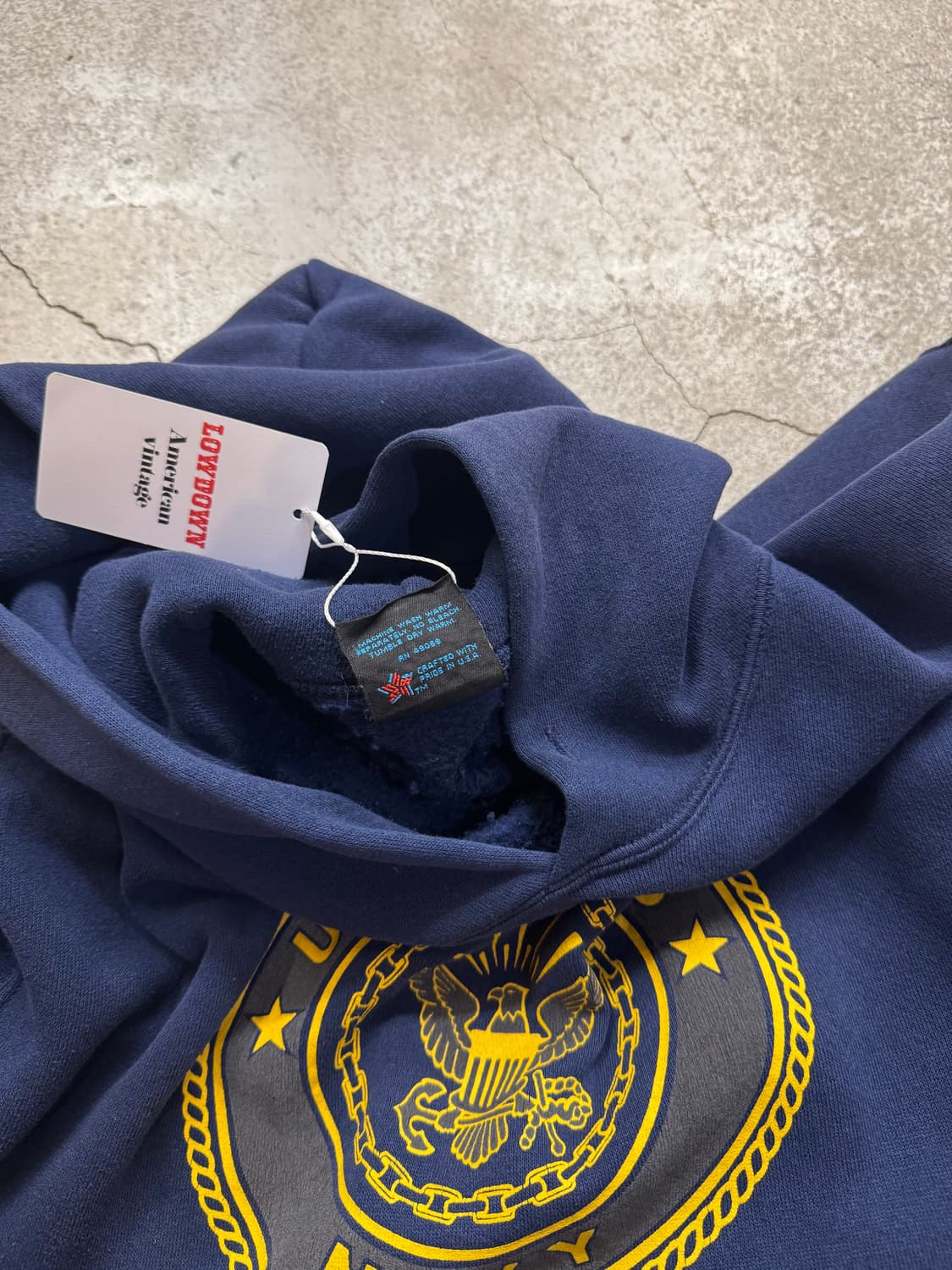 90s US NAVY 후드티 상품이미지5