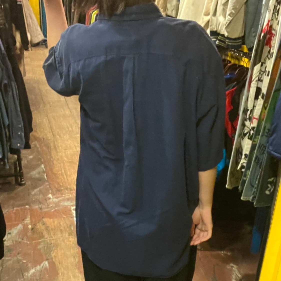 [HI] 폴로 반팔 셔츠 네이비 상품이미지5