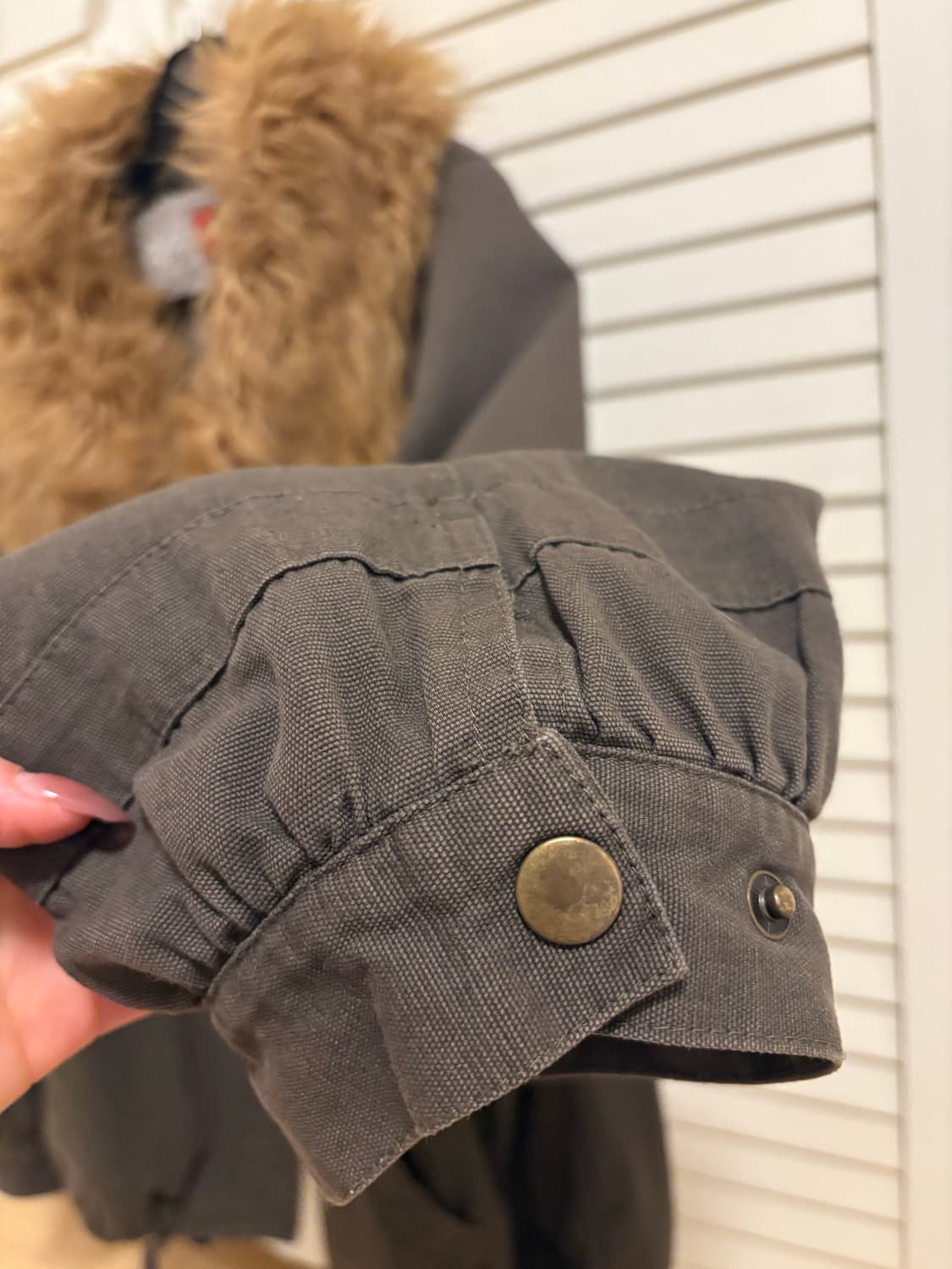 퍼카라 야상 상품이미지5