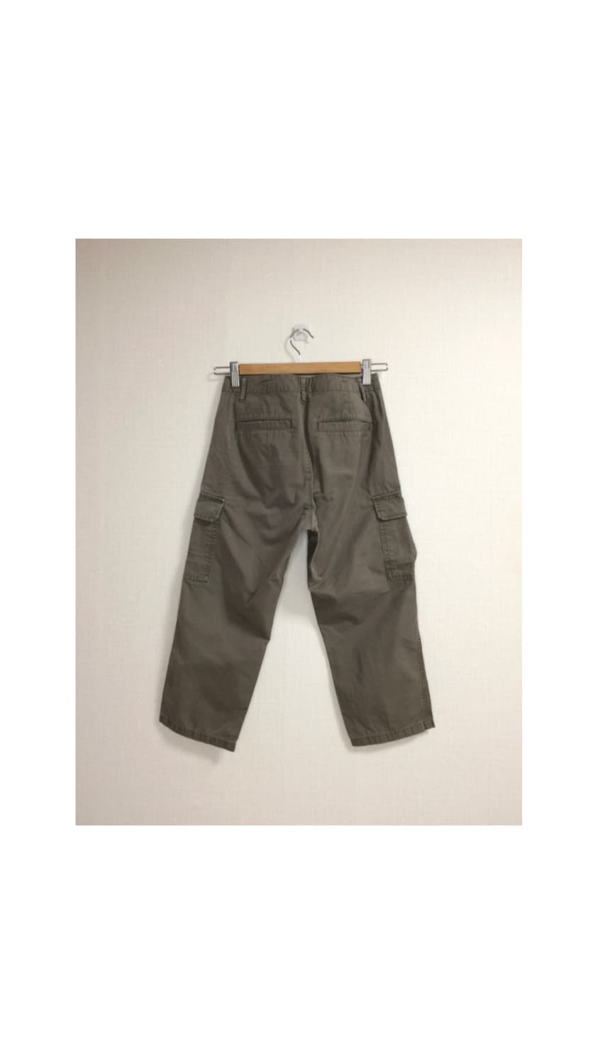 빈티지 카키 브라운 카고 팬츠 상품이미지4