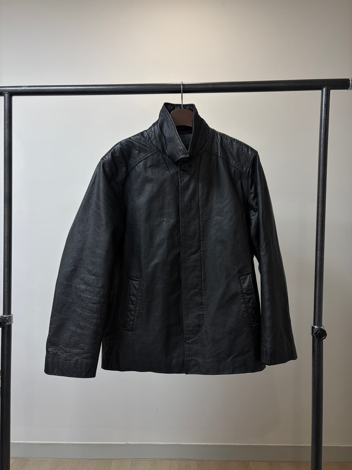 (XXL) ciro citterio uk 빈티지 레더 가죽자켓 상품이미지1