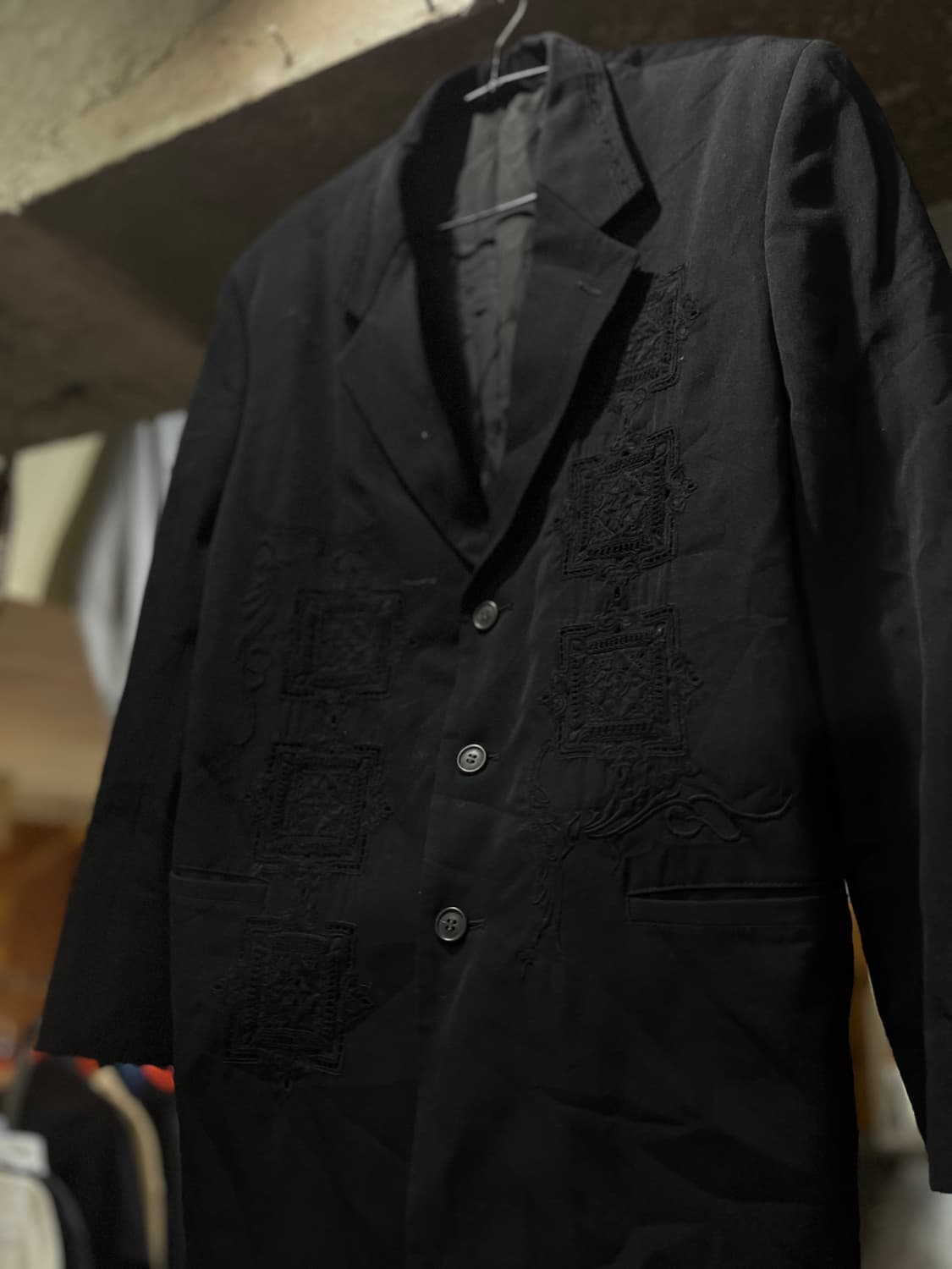 Yoshiyuki Konishi 코니시 요시유키 90s 패턴 블레이저 상품이미지2