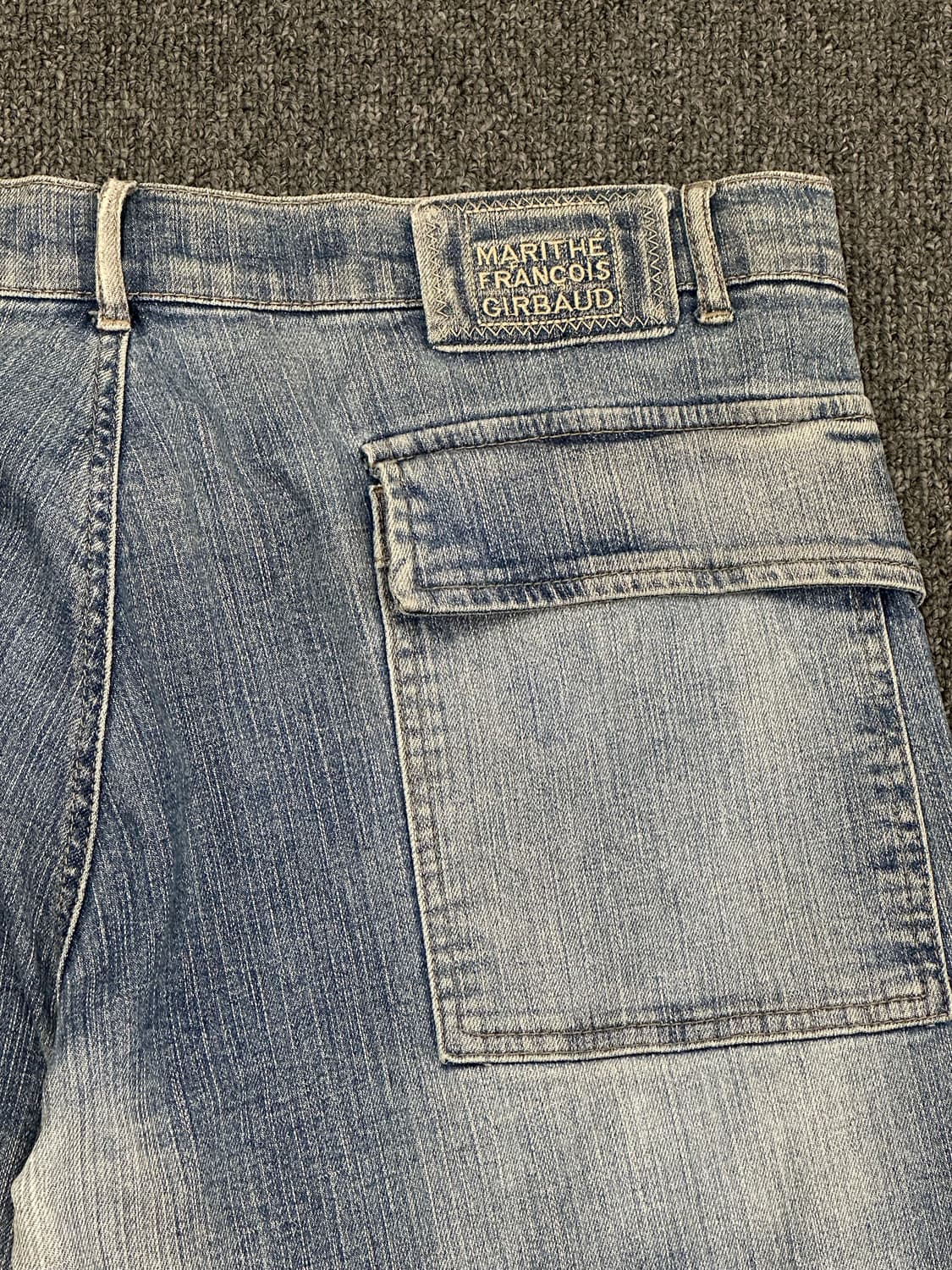32)마리떼 프랑소와 저버 빈티지 컨버터블 카고 데님팬츠 상품이미지8