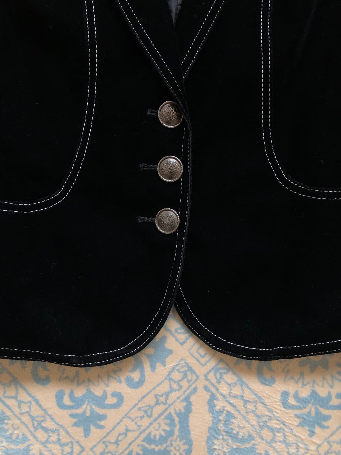 velvet stitch jacket 상품이미지3