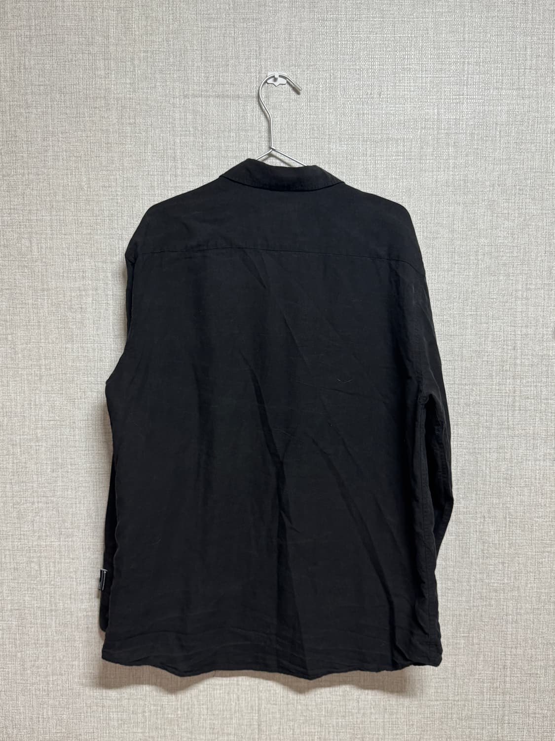빈티지 오버핏 오픈 카라 셔츠 상품이미지4