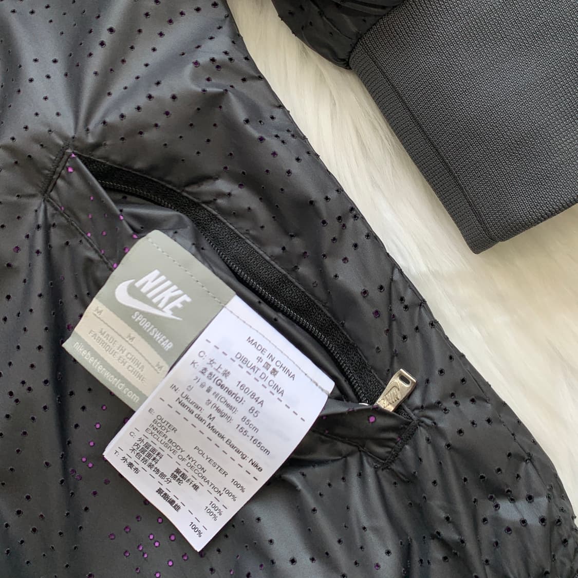 나이키 NIKE 리버시블 양면 펀칭 후드 바람막이 1599 상품이미지5
