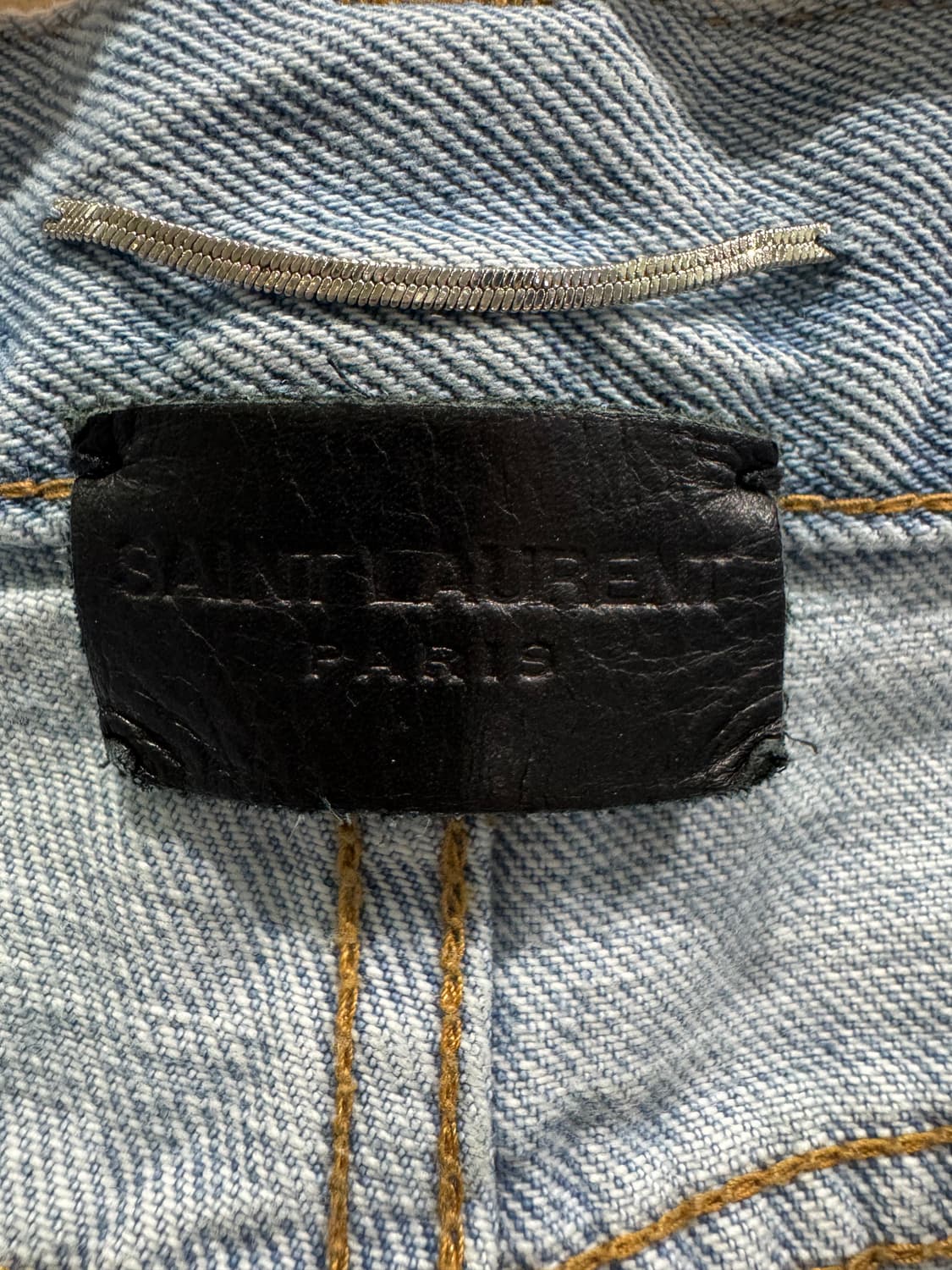 생로랑 데님 33 찢청 정품 상품이미지6