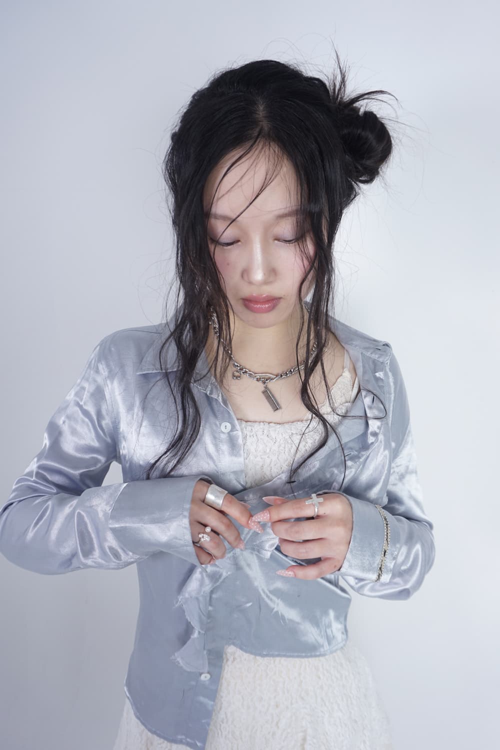 Pigtails necklace 상품이미지4