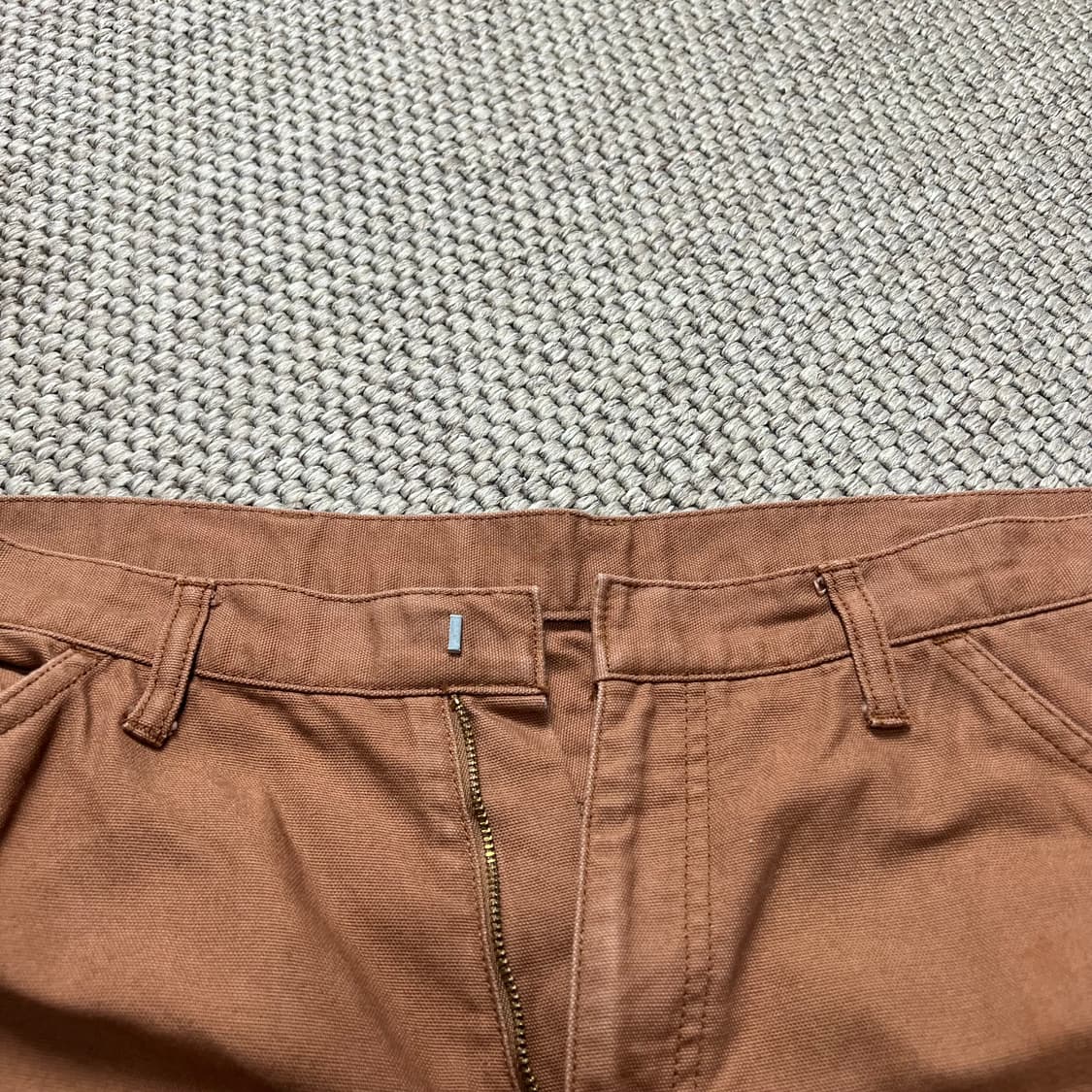 언유즈드 덕 페인트 팬츠 브라운 3 상품이미지4