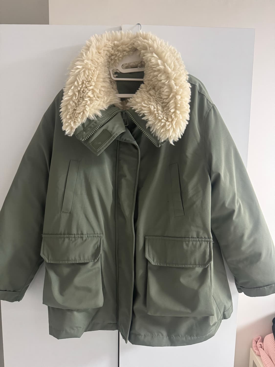 카키 야상 패딩 상품이미지1