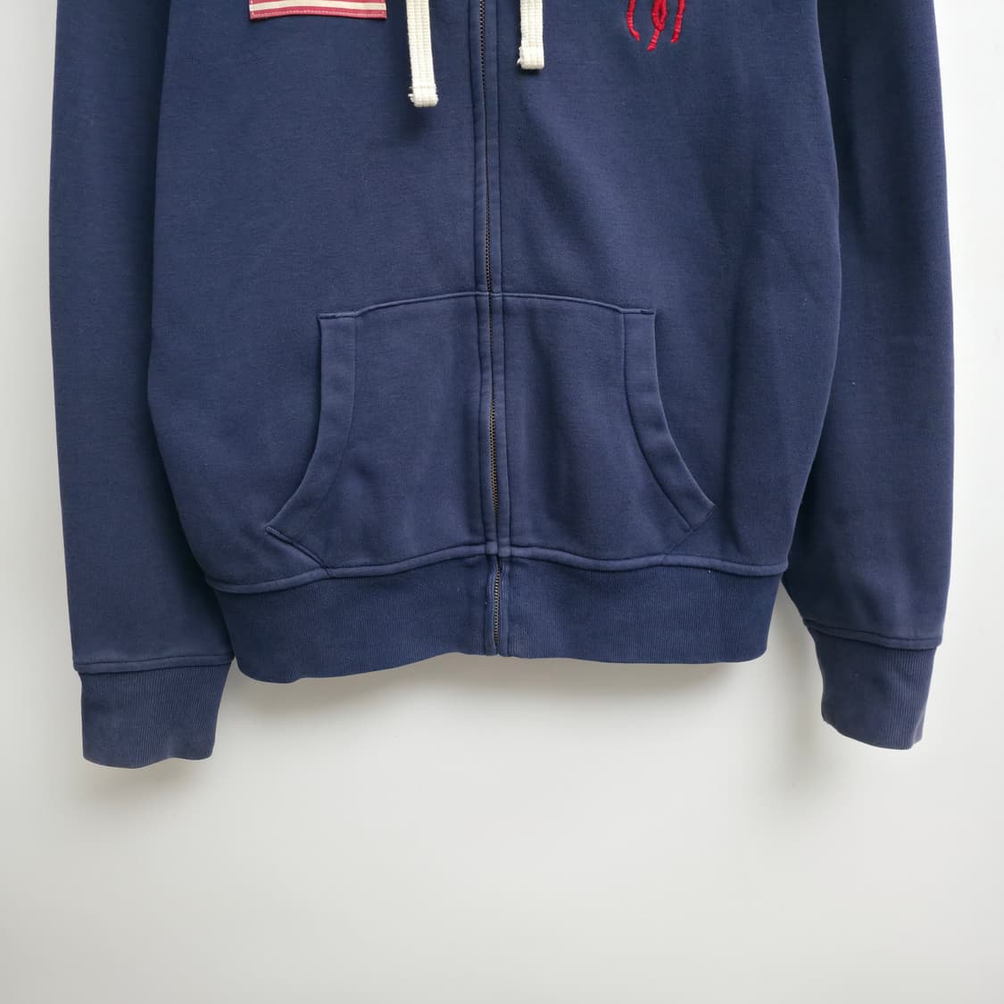 [M] 폴로 랄프로렌 빅포니 성조기 후드집업 네이비 상품이미지3