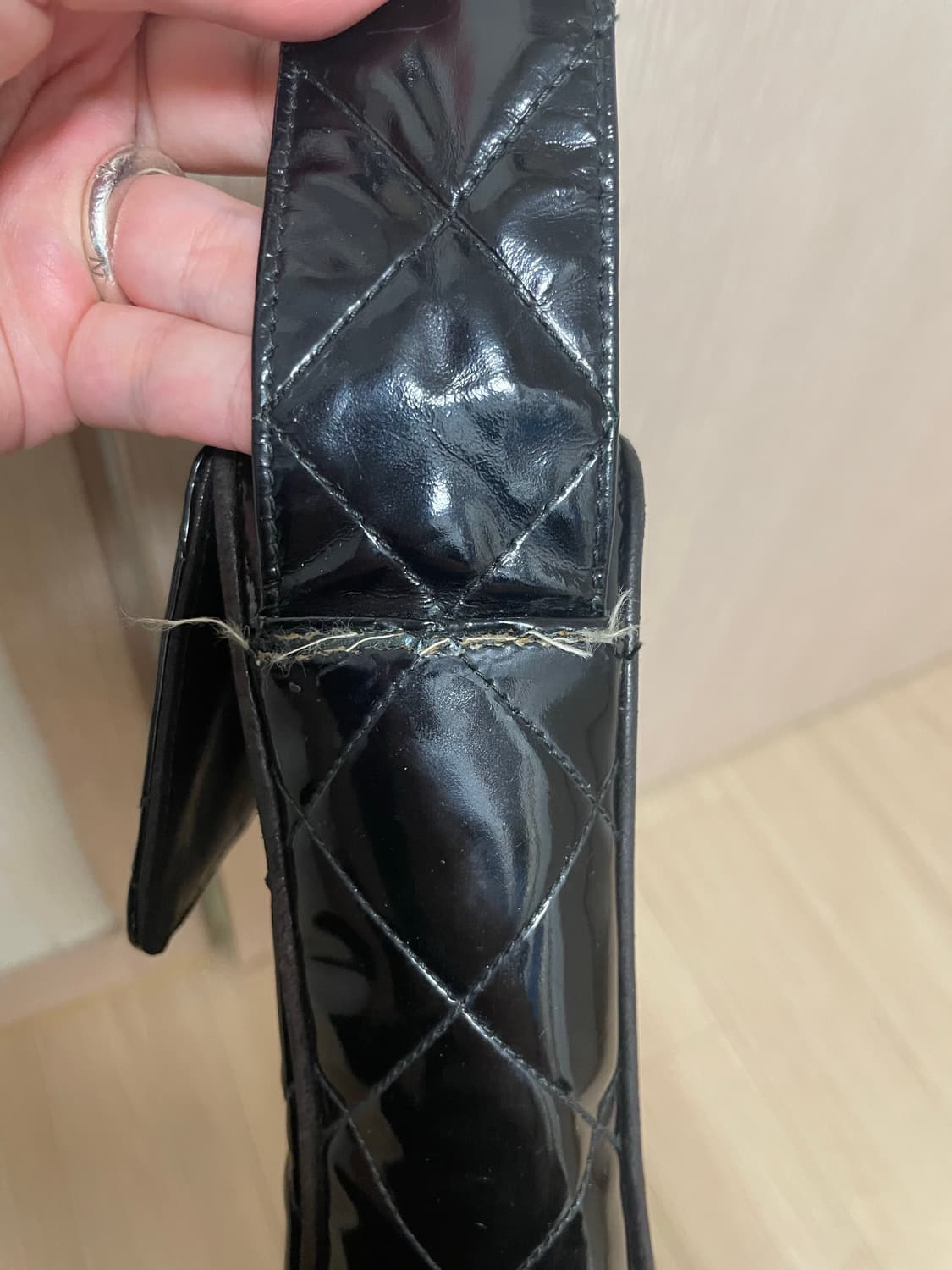 샤넬 빈티지 페이던트 카메라백 상품이미지8