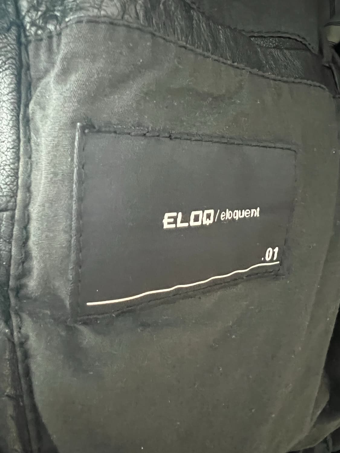 엘록 / 양가죽 블루종 자켓 / M(100) 상품이미지4