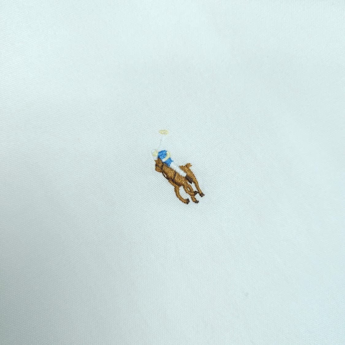 [택포]폴로 신형 샴브레이 화이트 셔츠 상품이미지3