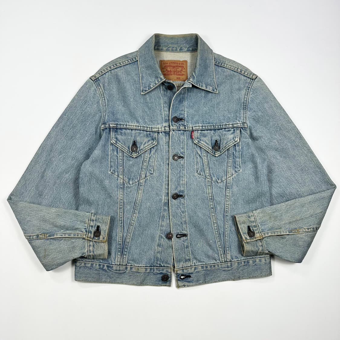 90s 리바이스 재팬 오리지널 빅E 3세대 데님 트러커자켓 상품이미지1