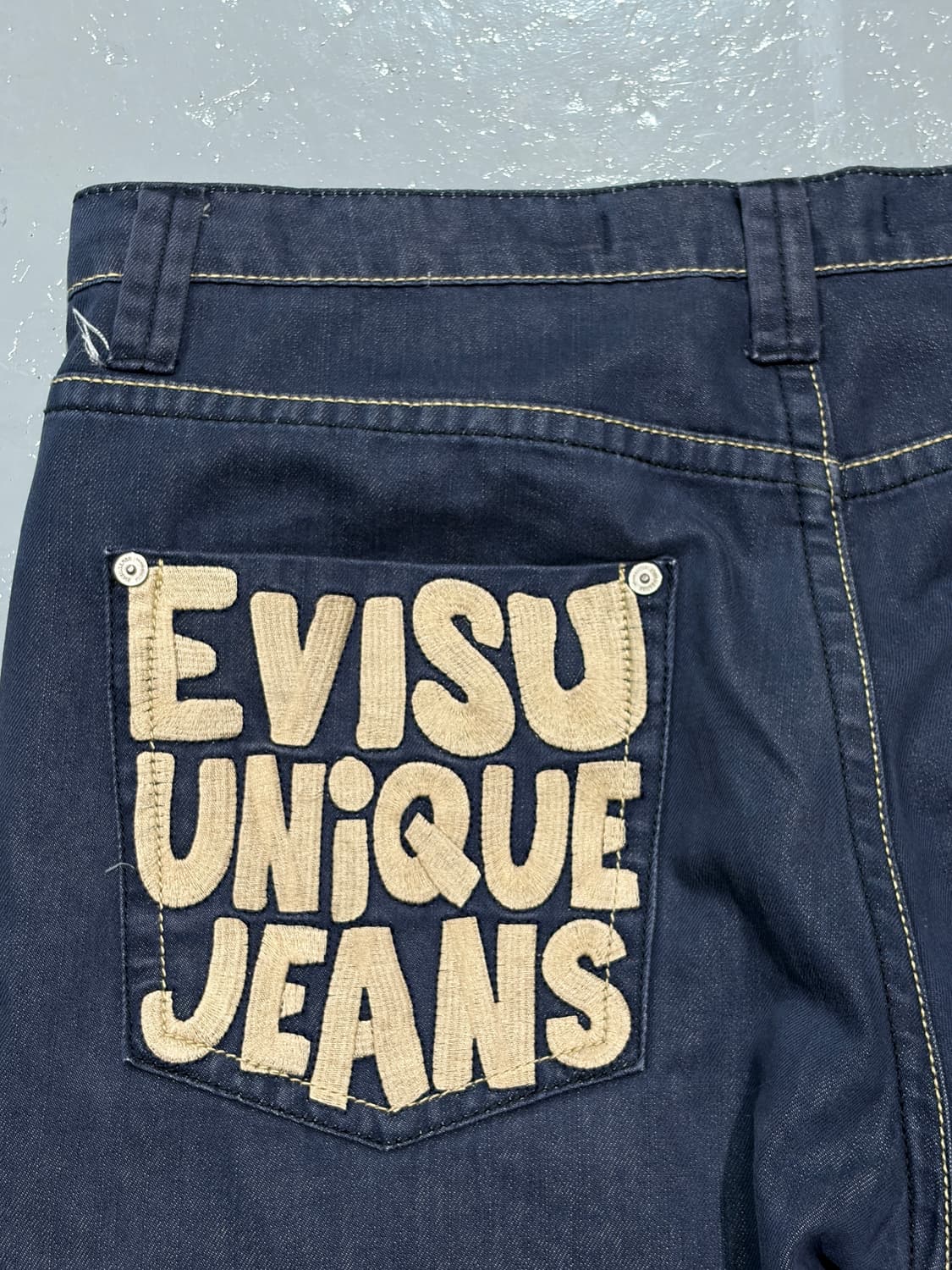 에비수(Evisu) 엔지니어드 자수 데님 상품이미지5