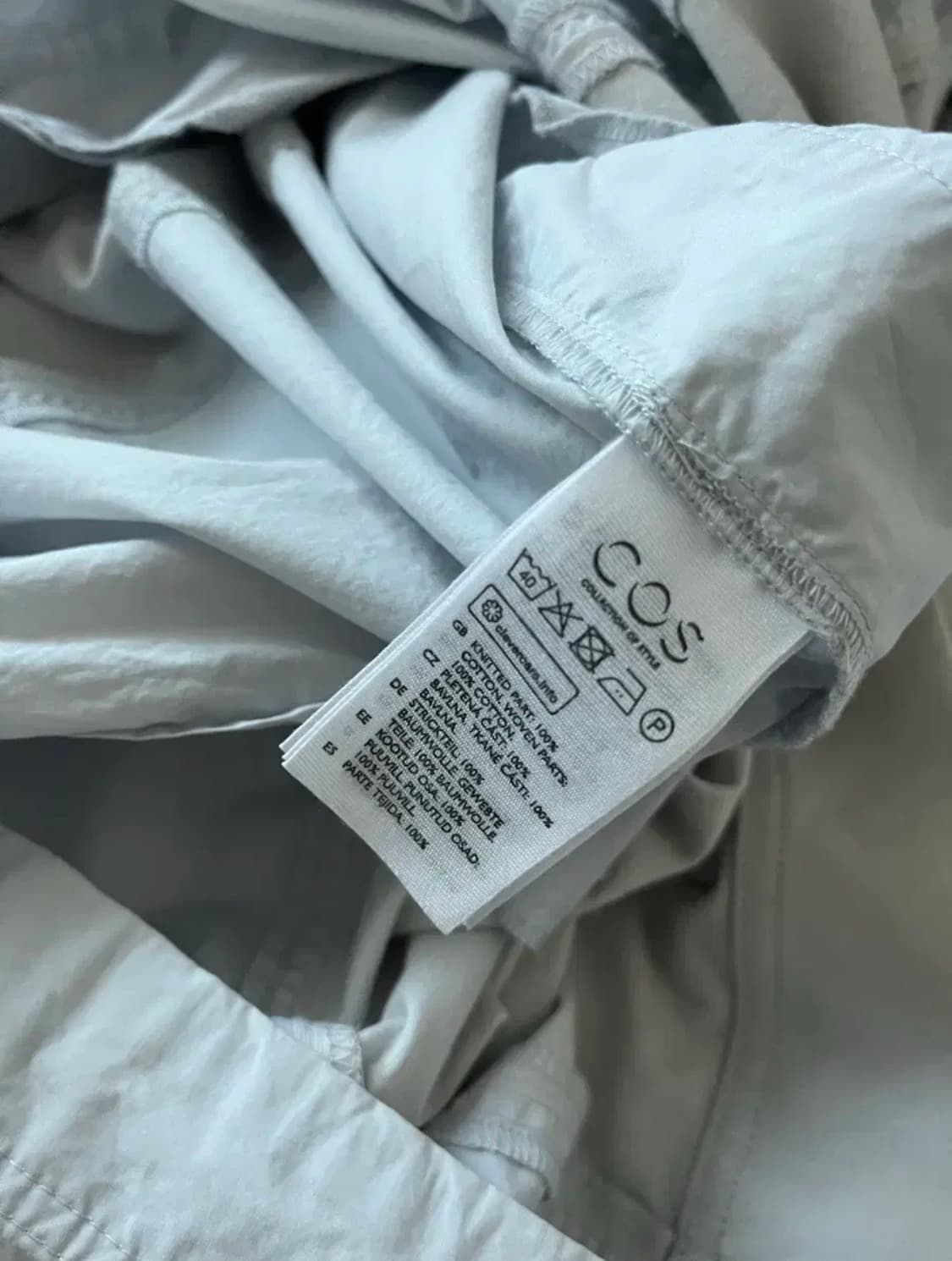 COS 코스 정품 그레이 민소매 롱원피스 상품이미지5