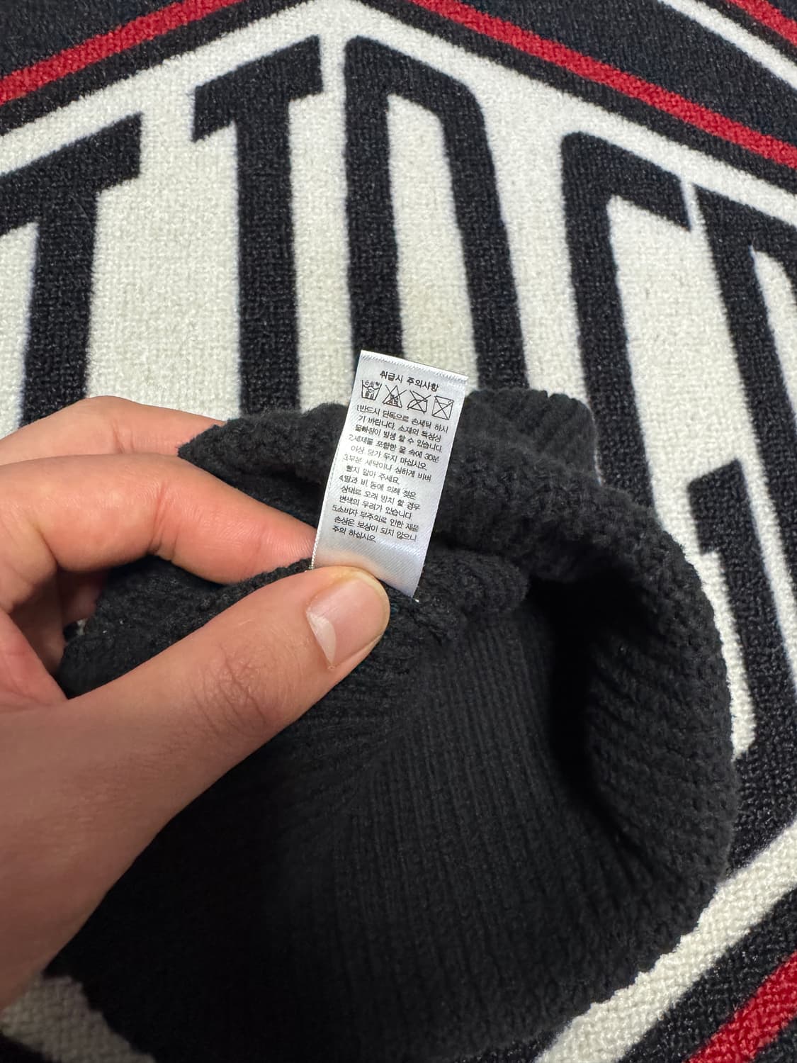 무신사 스탠다드 니트 워치 캡 블랙 상품이미지4