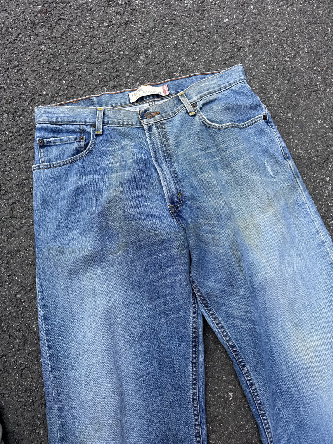 리바이스 569 더티 페이딩 루즈핏 데님팬츠  상품이미지3