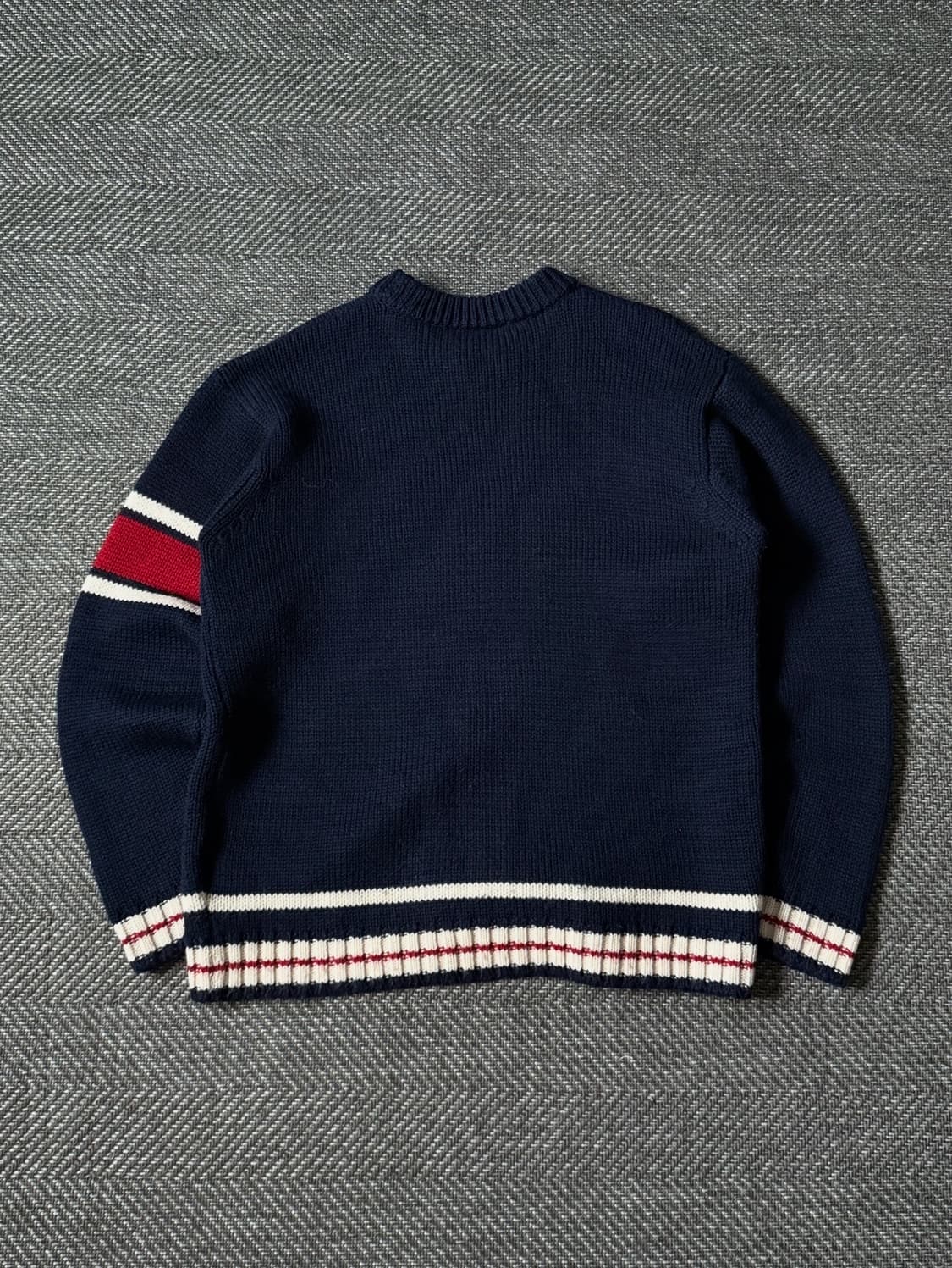 90s VANS 올드 반스 크루넥 울 빈티지 스웨터 (105) 상품이미지7