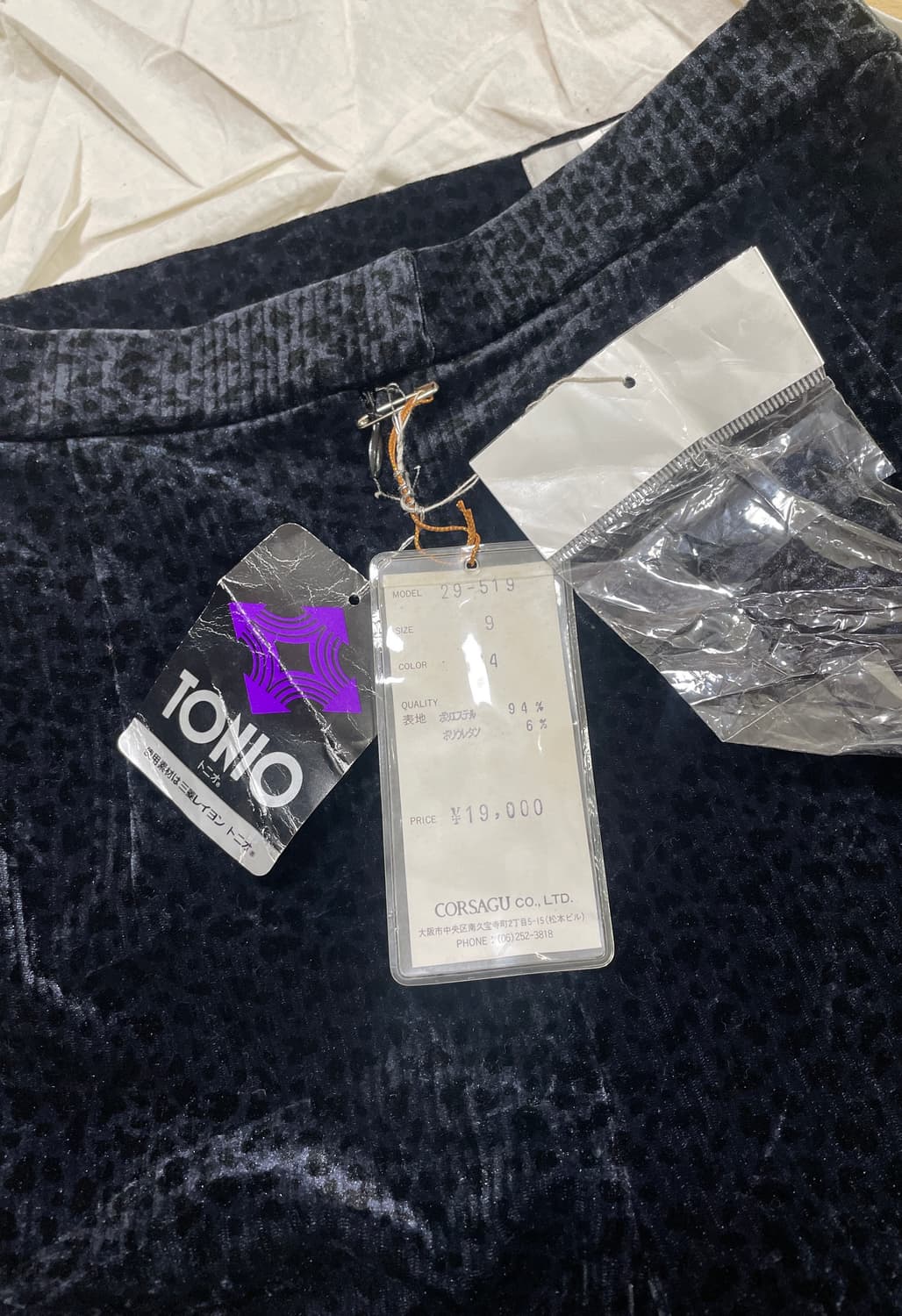 레오파드 벨로아 팬츠 상품이미지4