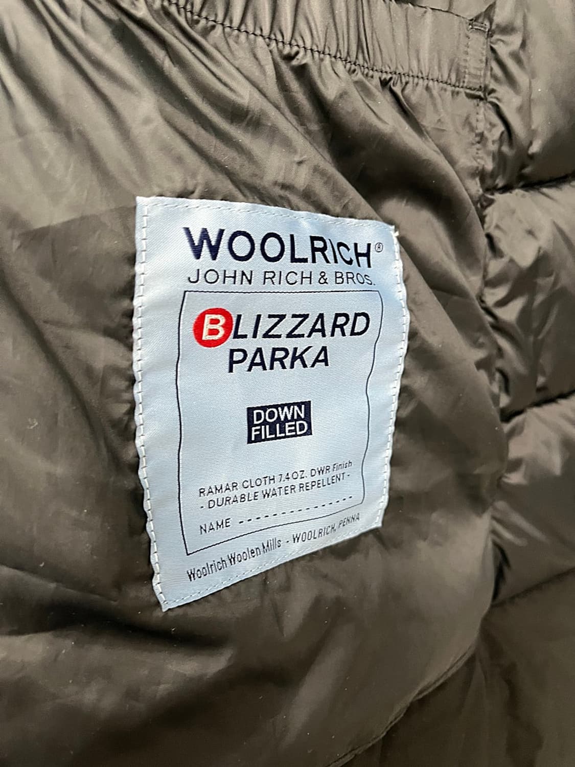 여) 울리치 블리자드 파카 새상품  상품이미지8