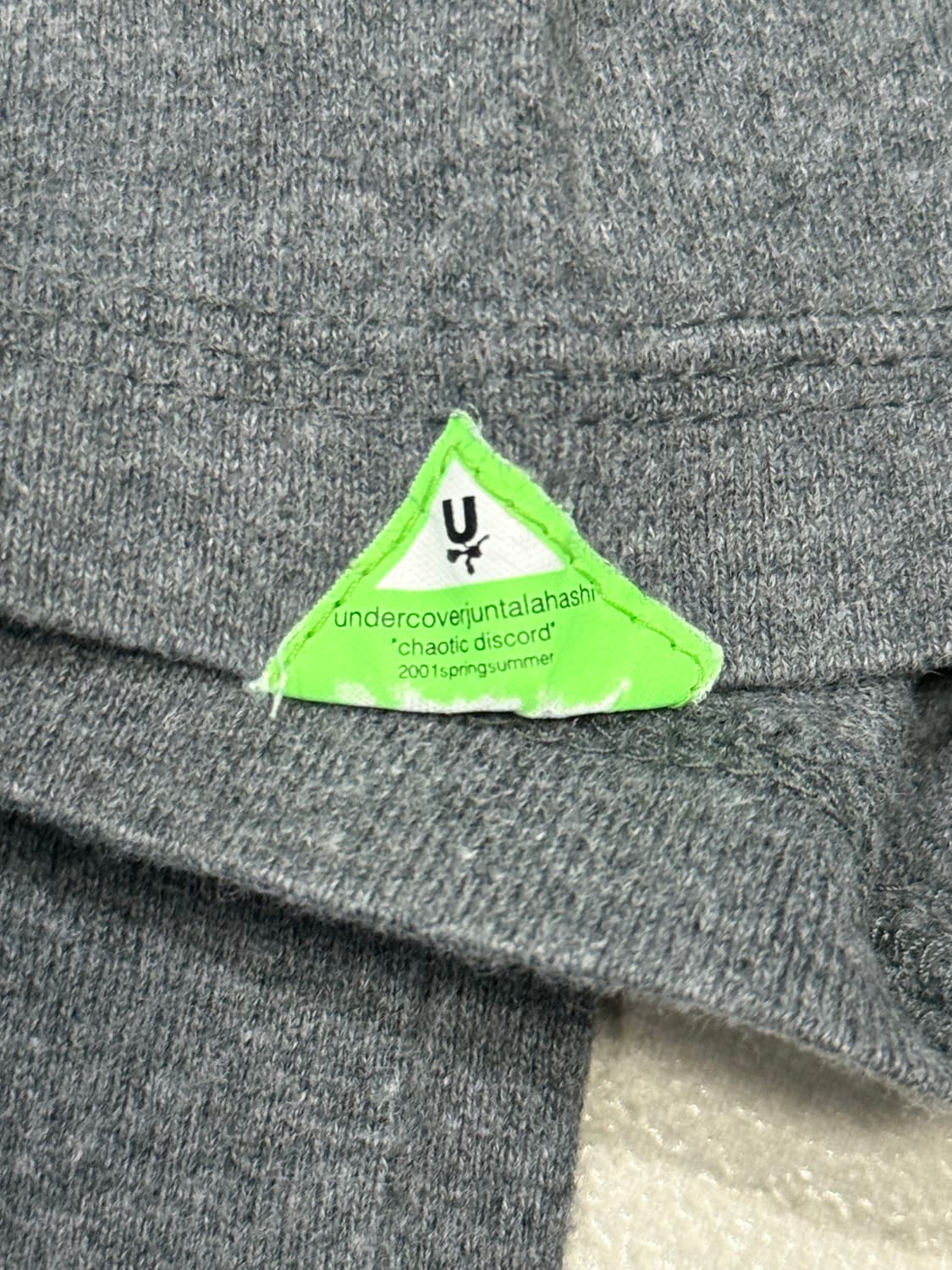 2001 언더커버 카오틱 디스코드 초기 u로고 반팔 티셔츠 상품이미지4
