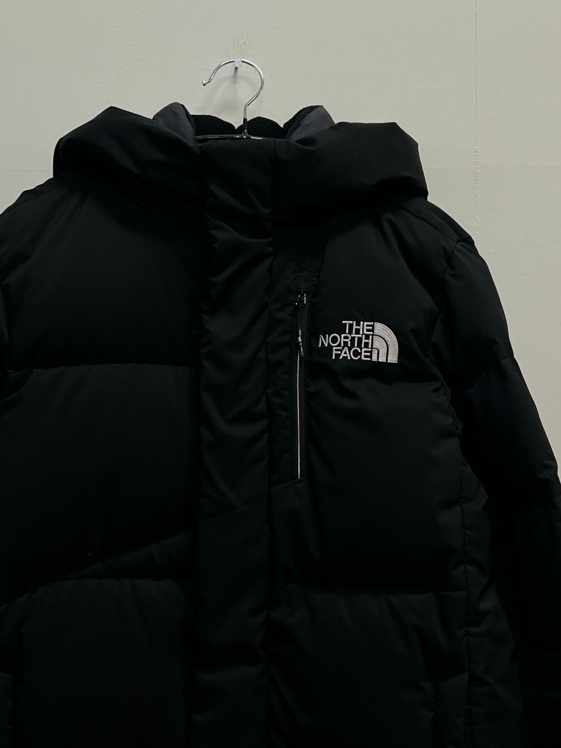 노스페이스 슈퍼 에어 EX 구스 다운 코트 블랙 상품이미지3